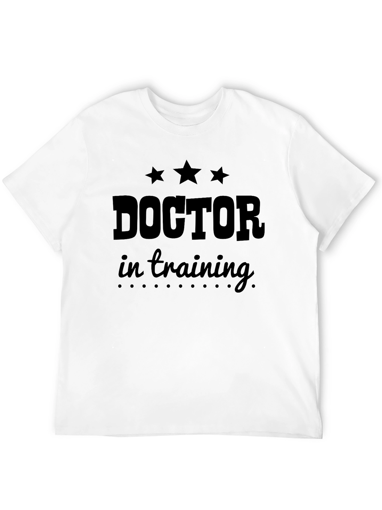 Doctor in Training Black T-Shirt
