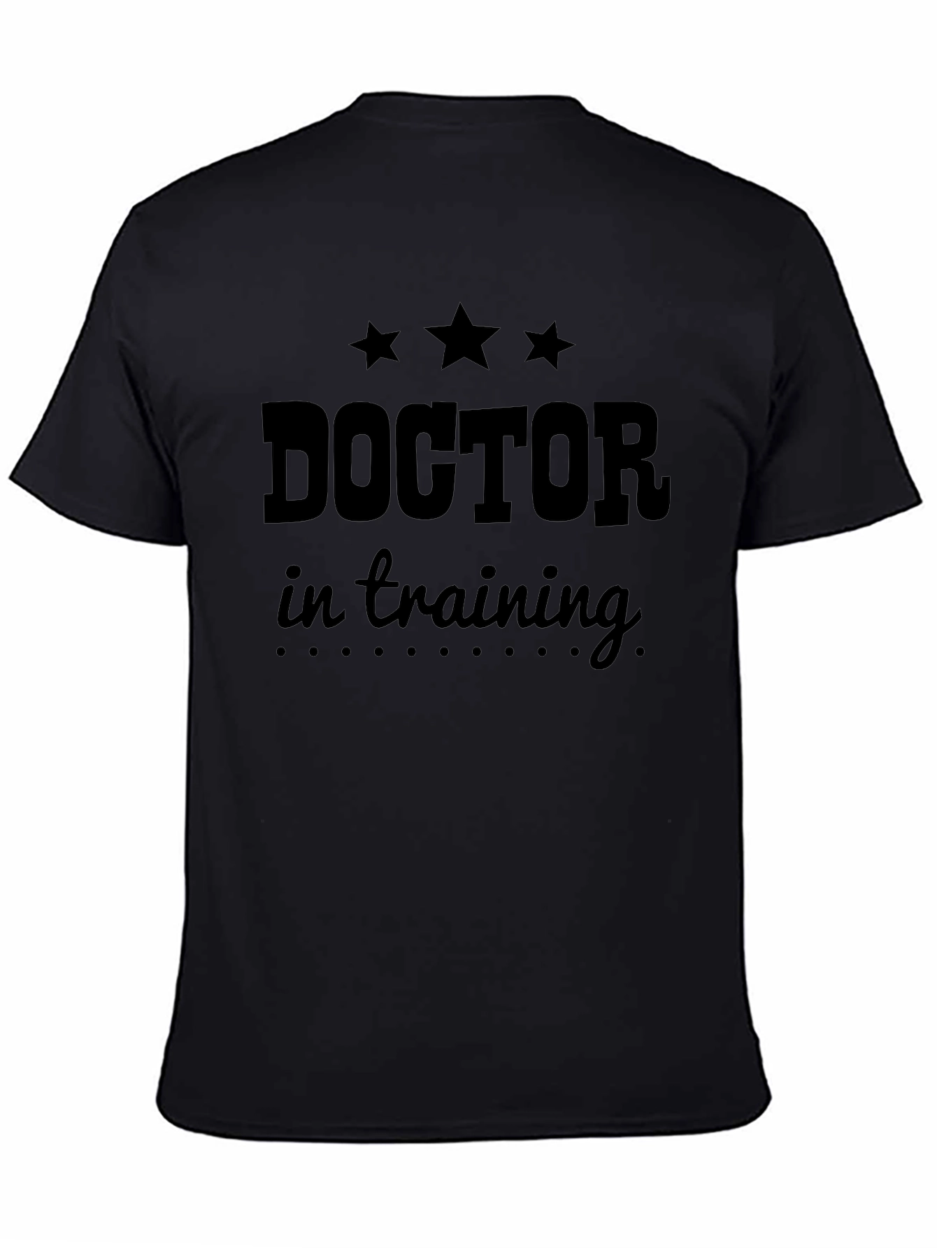 Doctor in Training Black T-Shirt