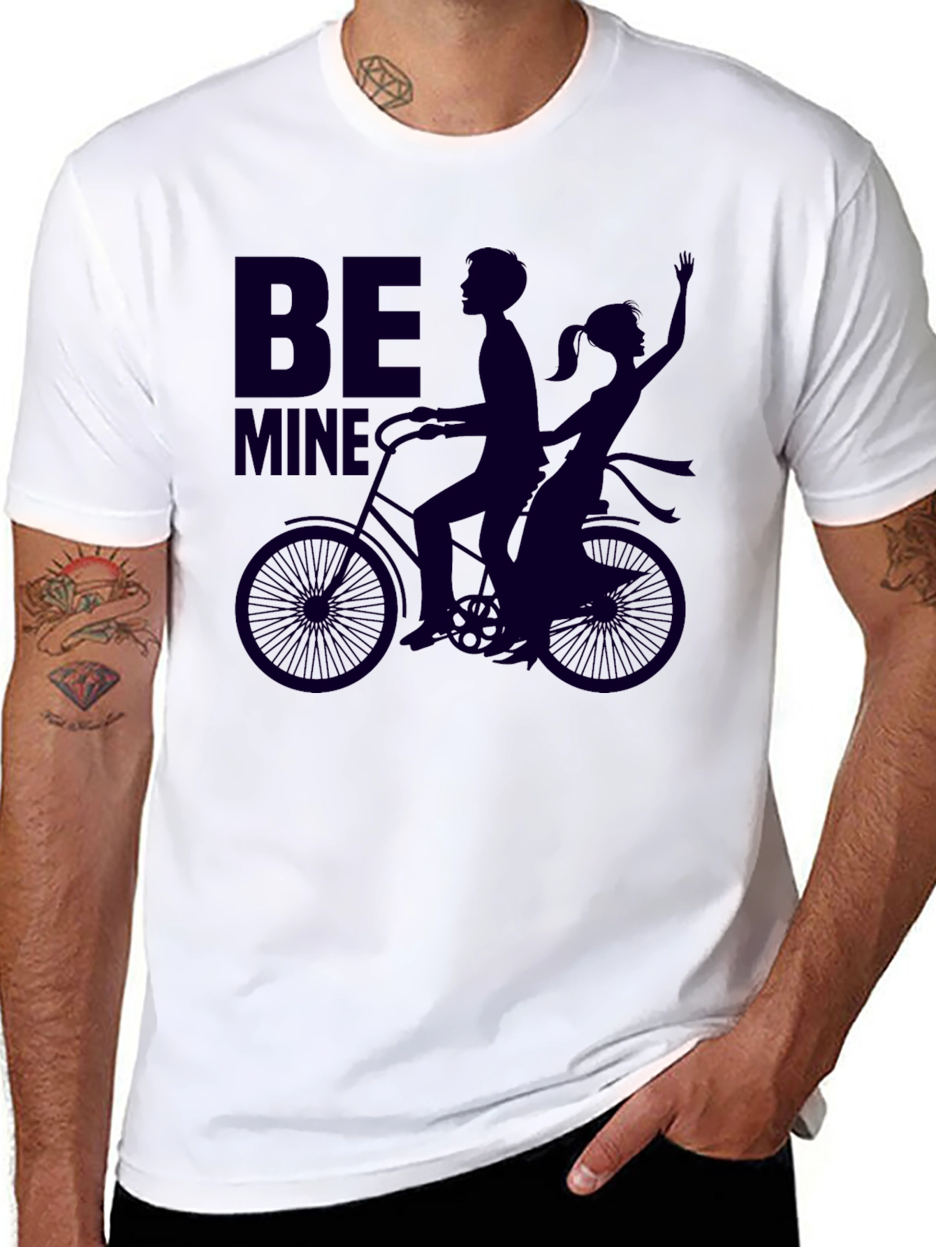 Be Mine Tandem Bicycle T-Shirt