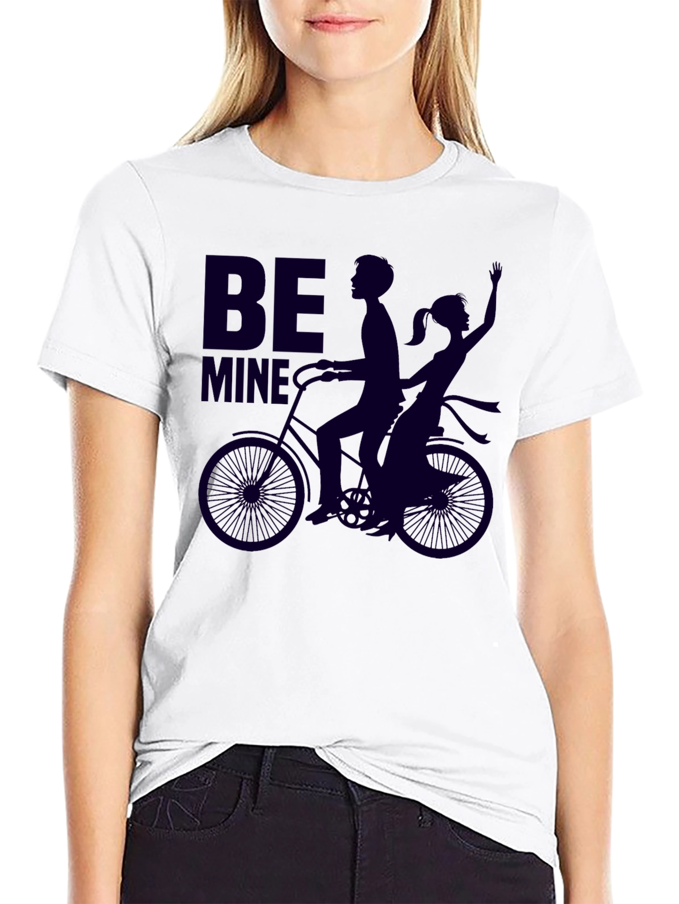 Be Mine Tandem Bicycle T-Shirt