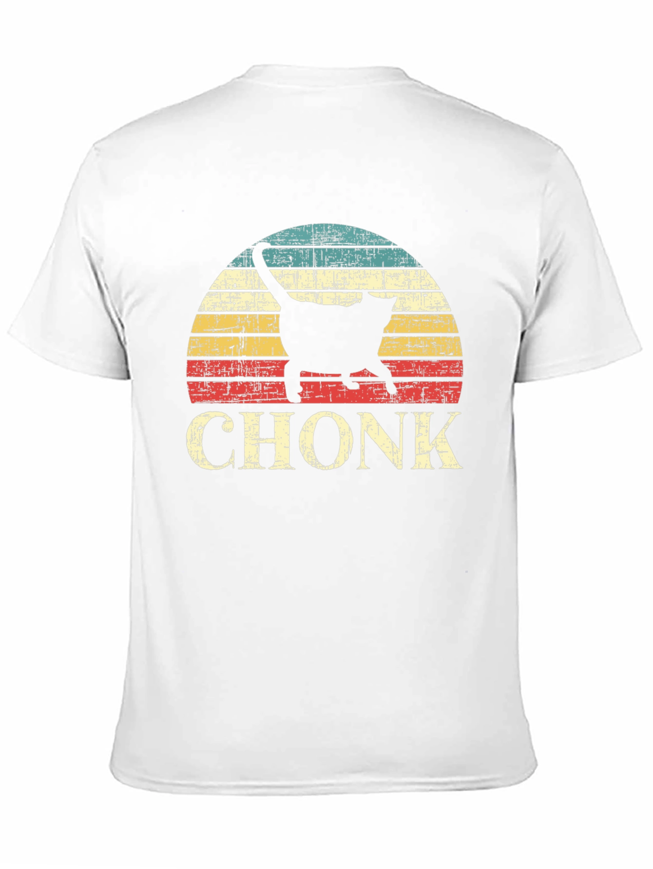 Chonk Cat T-Shirt - Retro Style