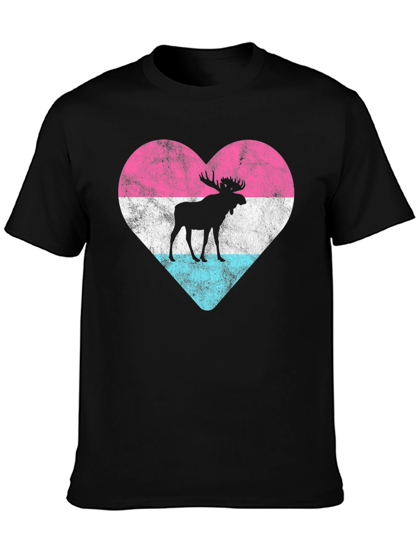 Moose Heart T-Shirt - Unisex Graphic Tee