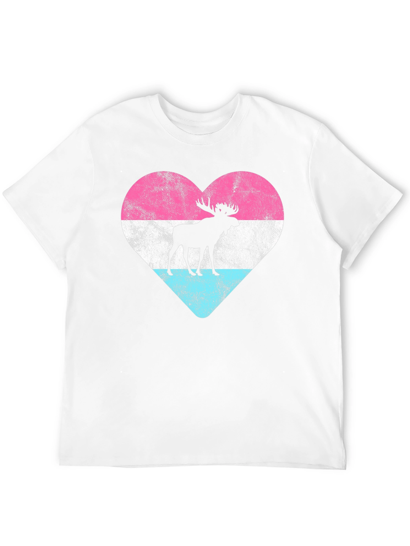 Moose Heart T-Shirt - Unisex Graphic Tee