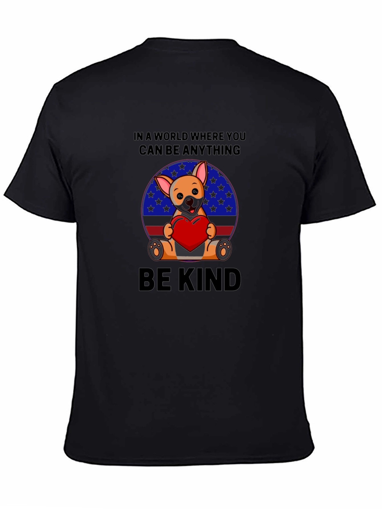 Be Kind T-Shirt - Dog with Heart