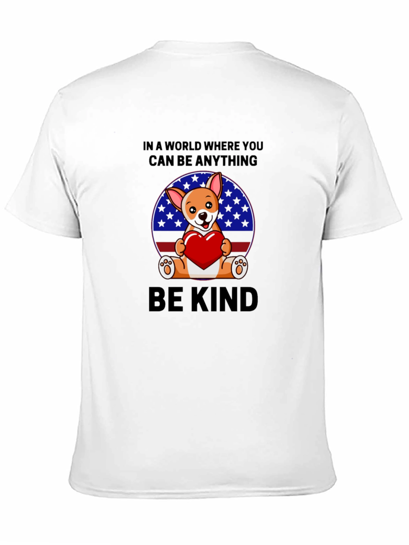 Be Kind T-Shirt - Dog with Heart