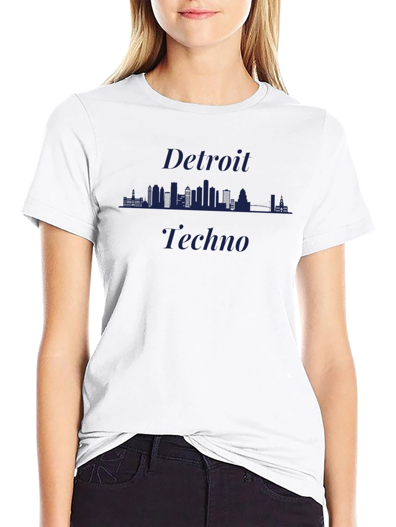 Detroit Techno Skyline T-Shirt