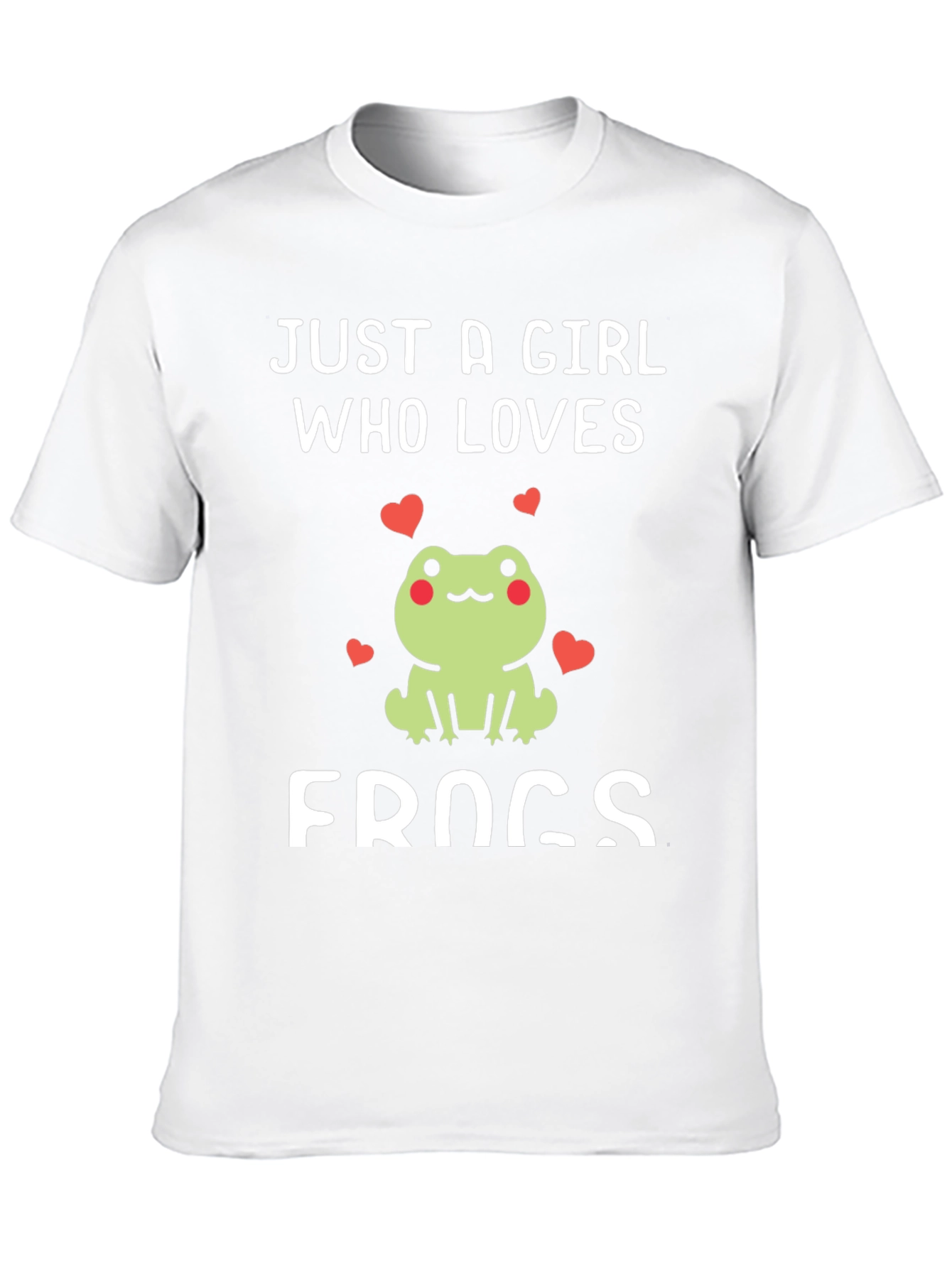 Just a Girl Who Loves Frogs T-Shirt