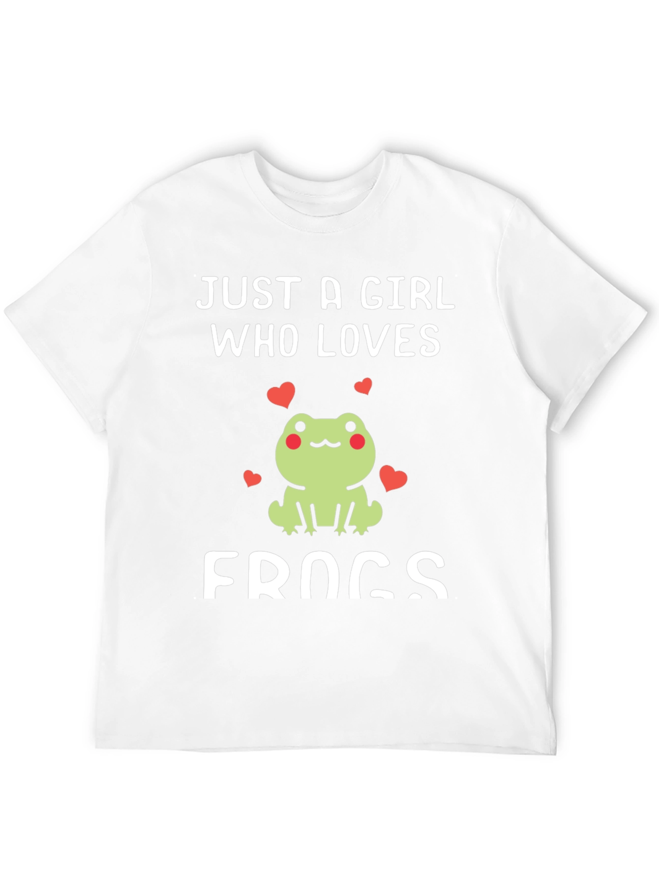 Just a Girl Who Loves Frogs T-Shirt