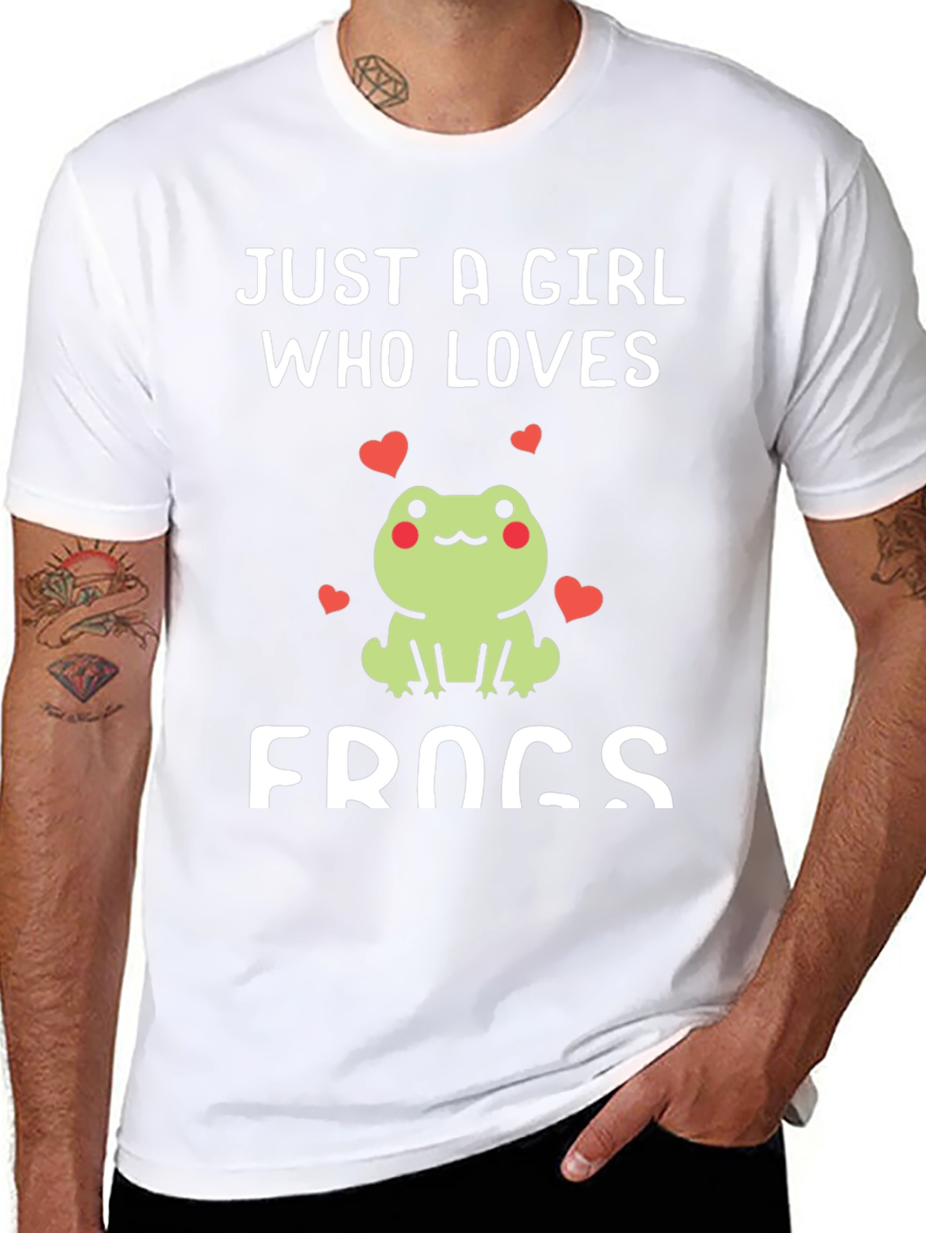 Just a Girl Who Loves Frogs T-Shirt