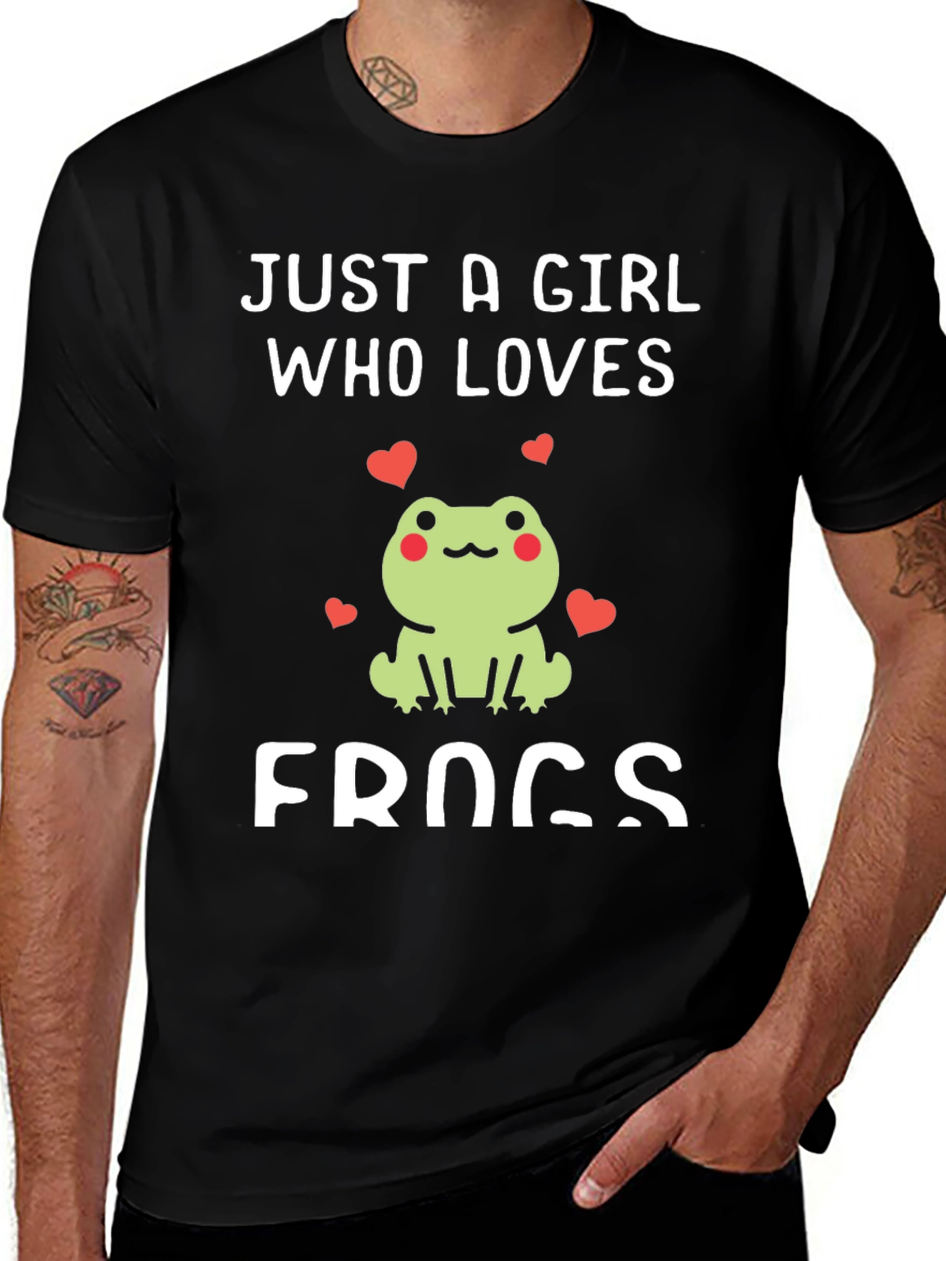 Just a Girl Who Loves Frogs T-Shirt