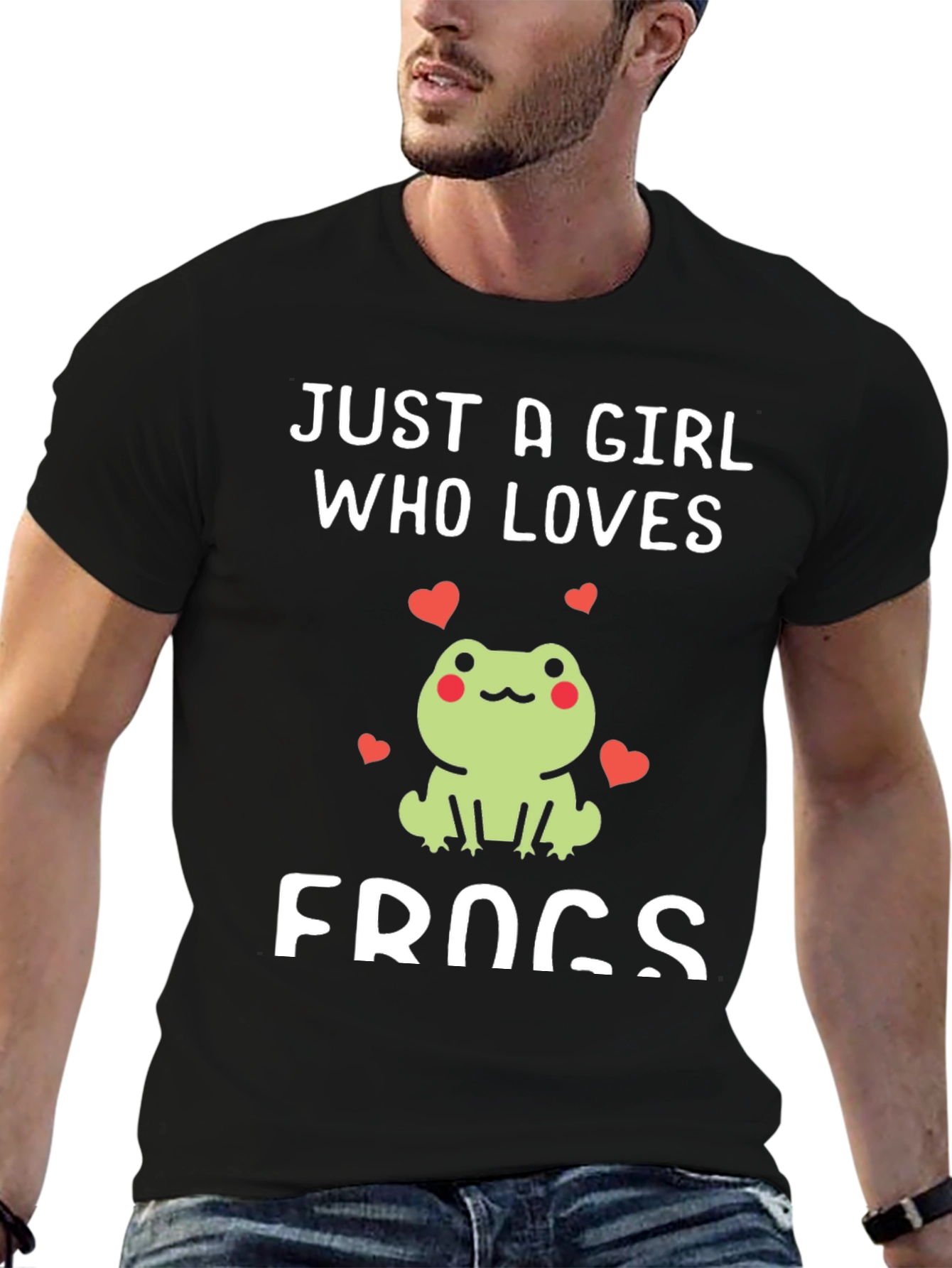 Just a Girl Who Loves Frogs T-Shirt