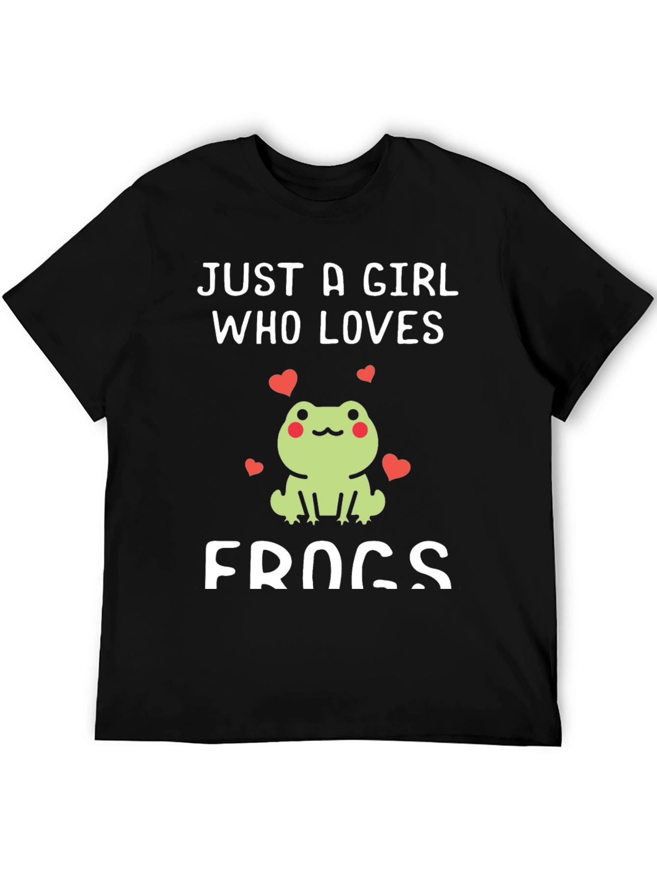 Just a Girl Who Loves Frogs T-Shirt