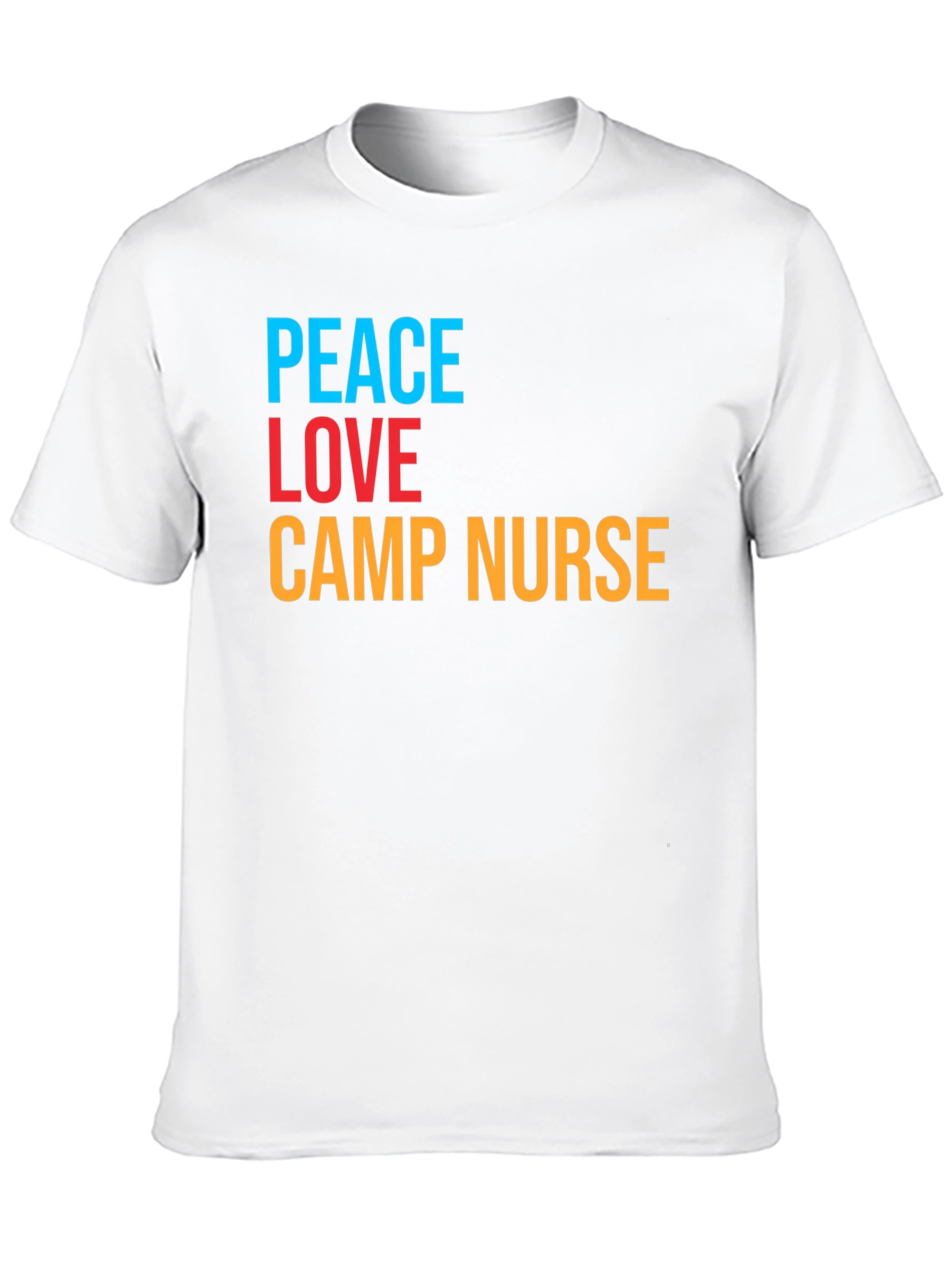 Peace Love Camp Nurse T-Shirt