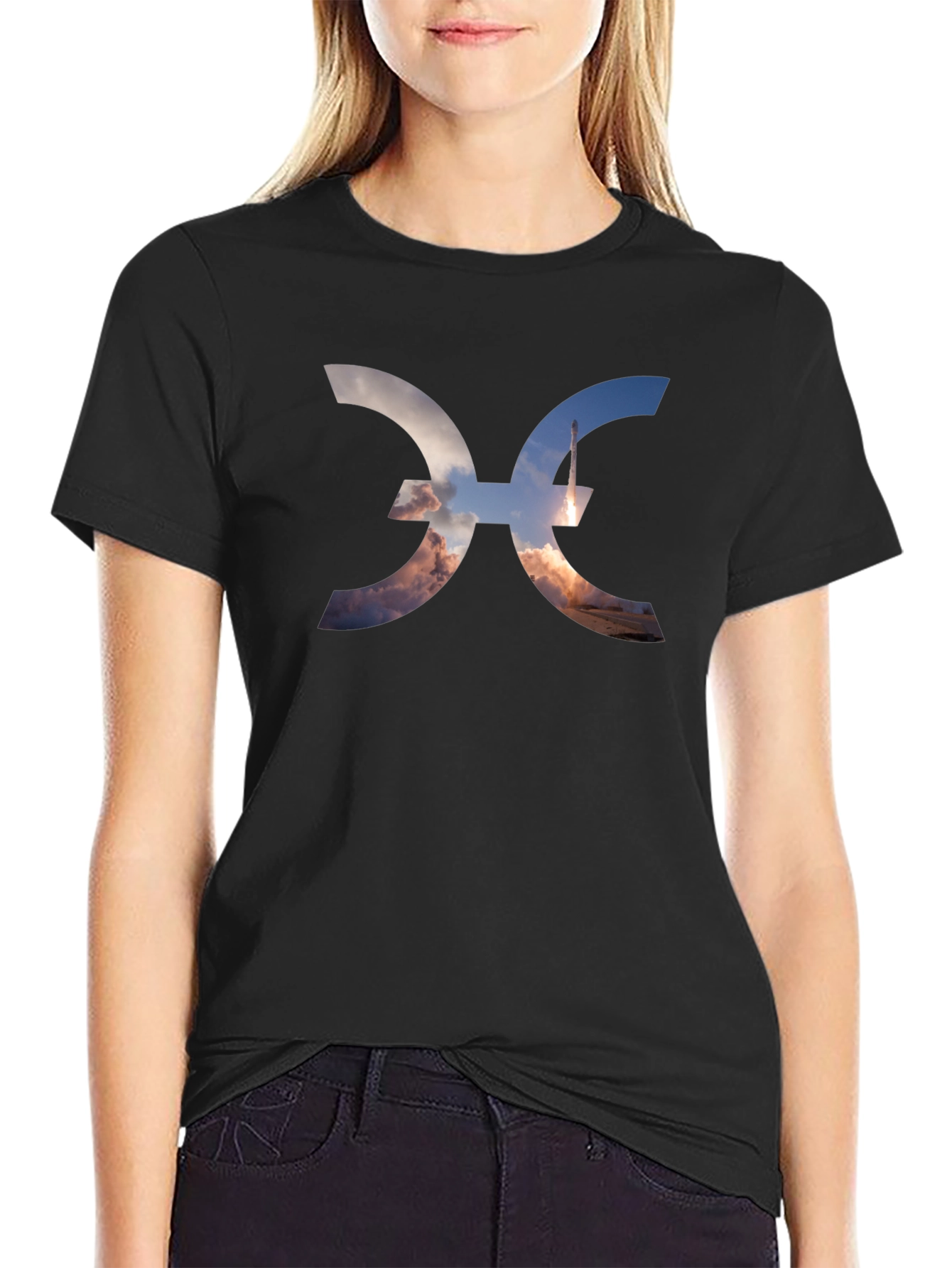 Rocket Launch Graphic T-Shirt