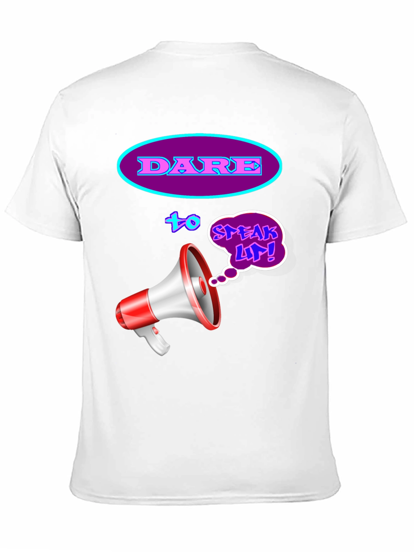 Dare to Speak Up Black T-Shirt