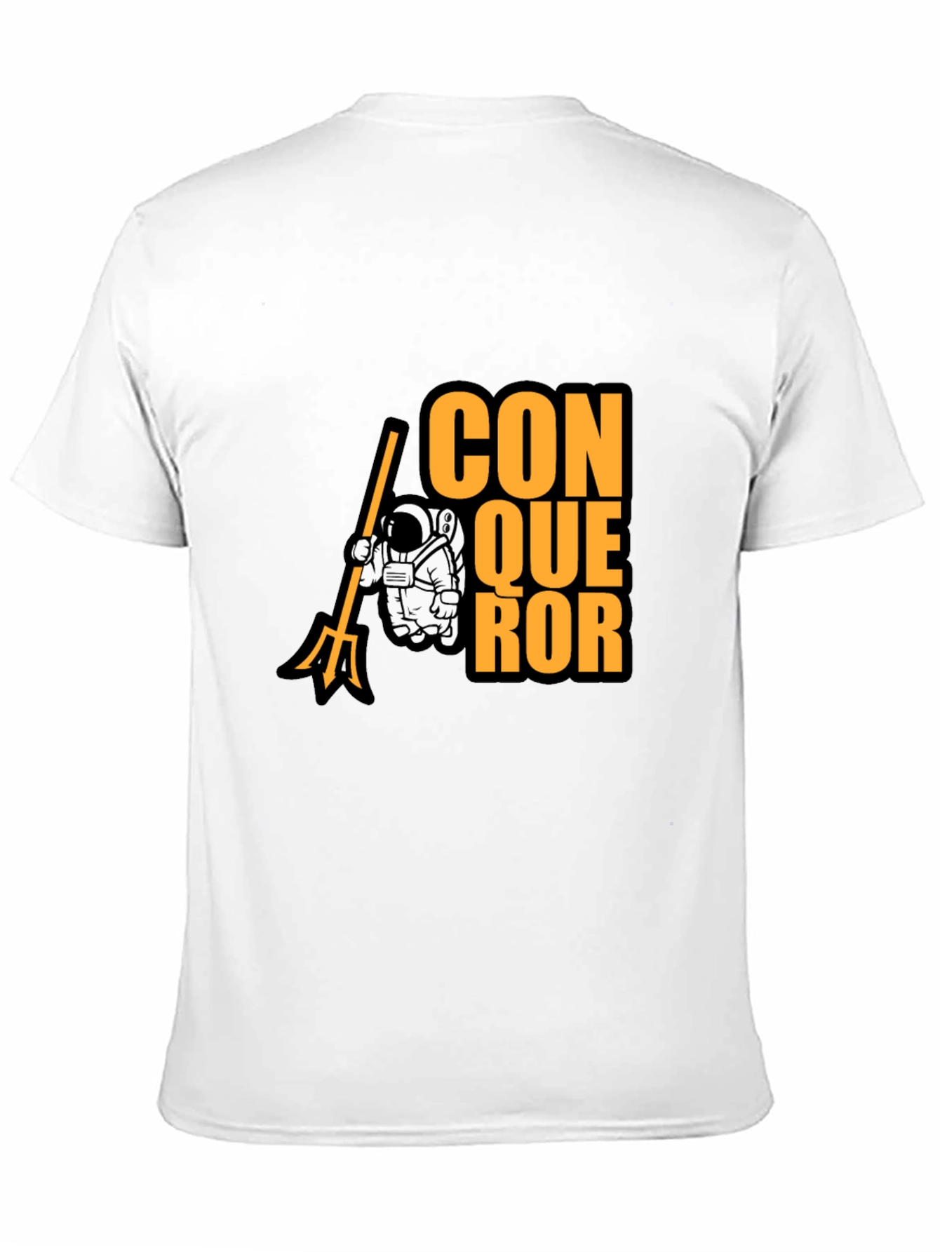 Conqueror Graphic T-Shirt: Space Explorer Design