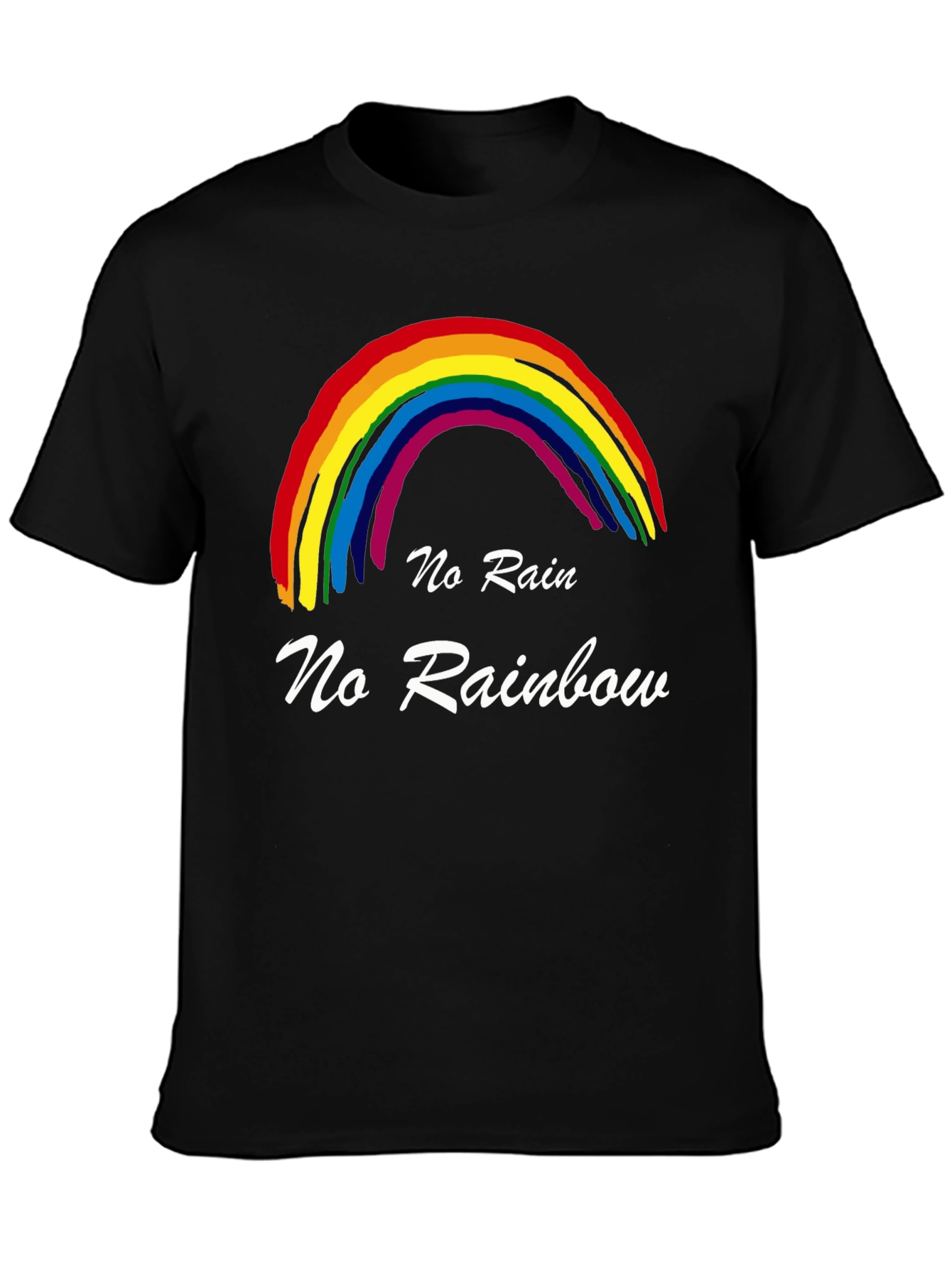 No Rain No Rainbow Graphic Tee