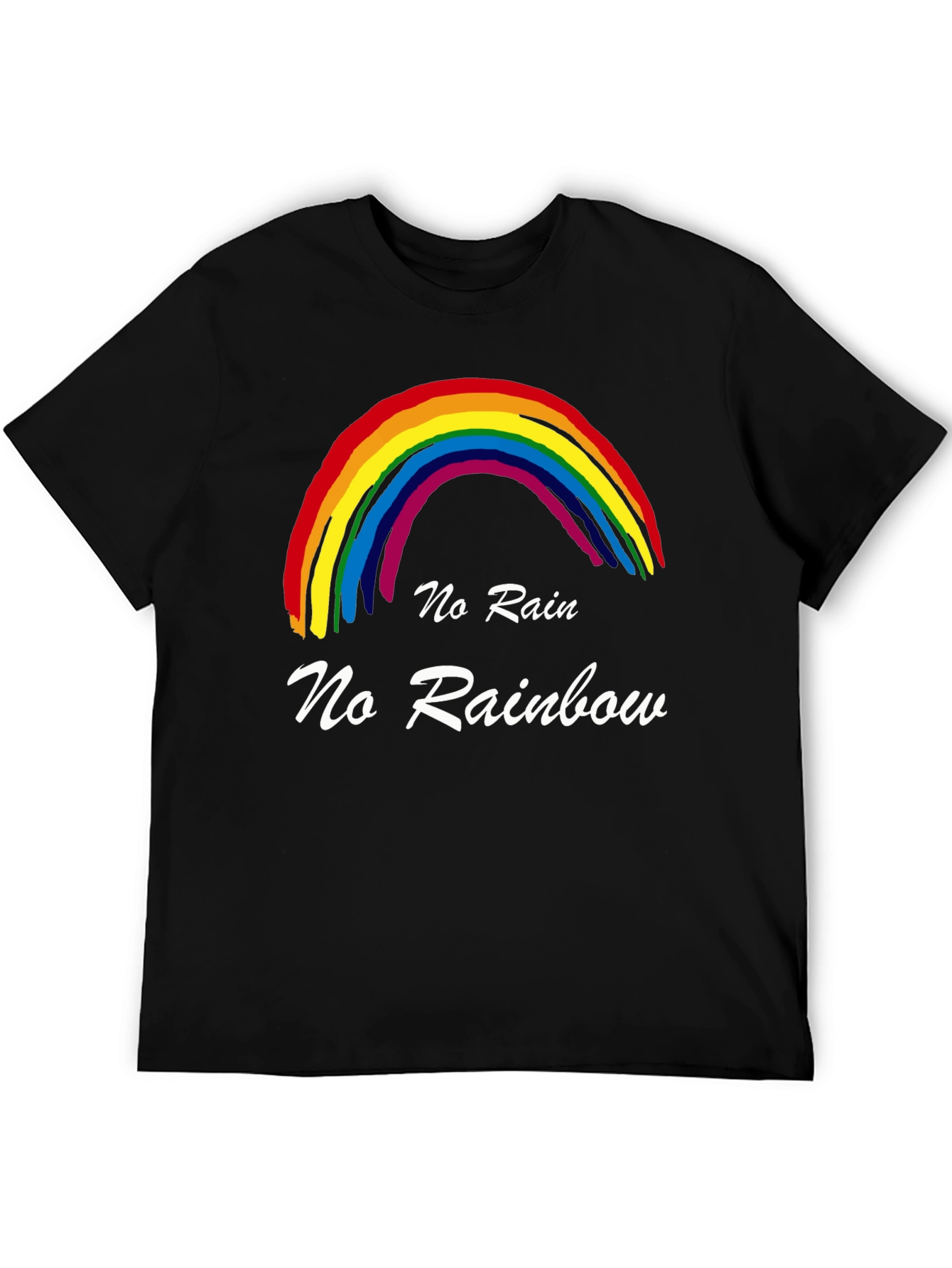 No Rain No Rainbow Graphic Tee