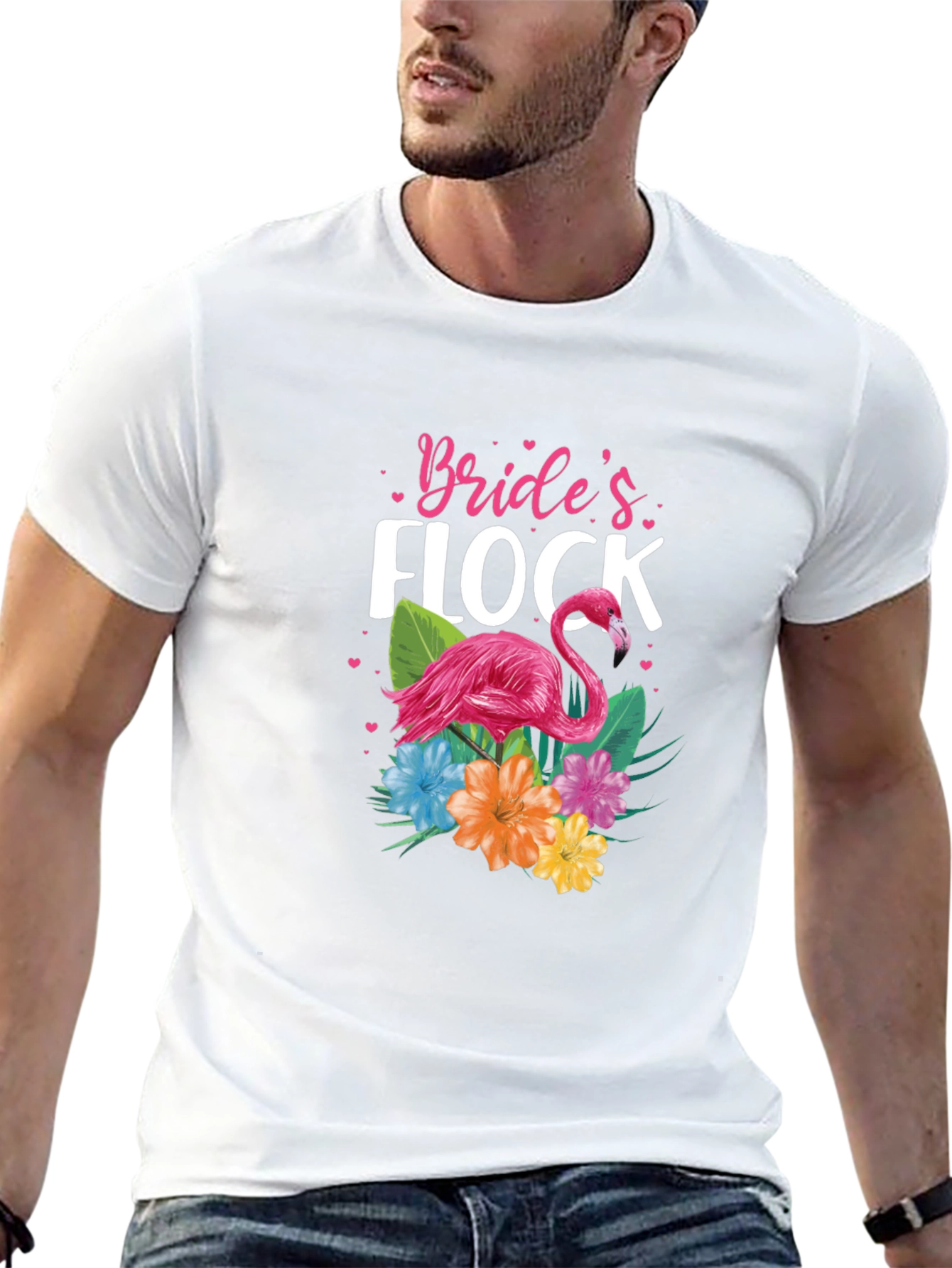 Brides Flock Flamingo T-Shirt