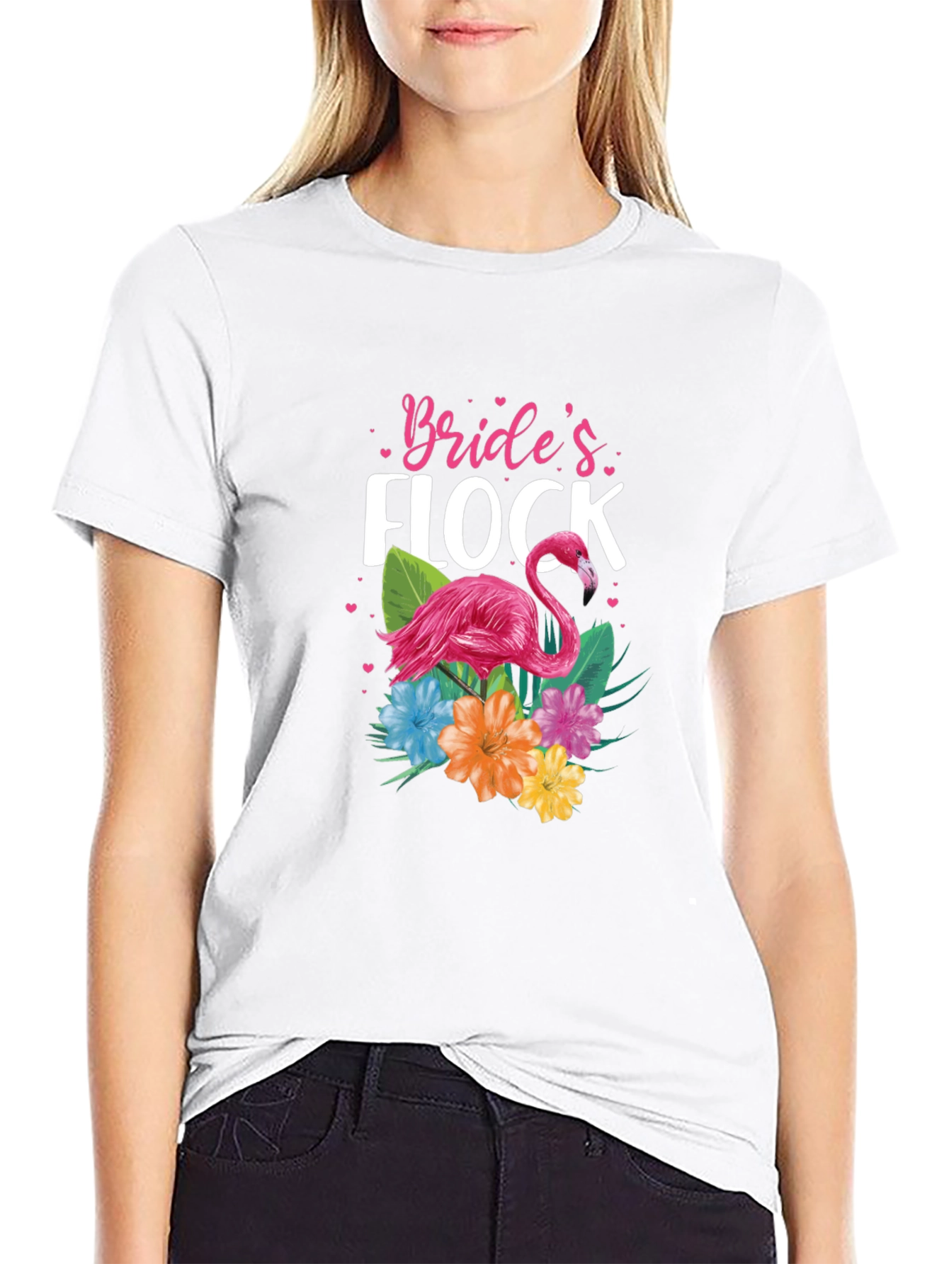 Brides Flock Flamingo T-Shirt