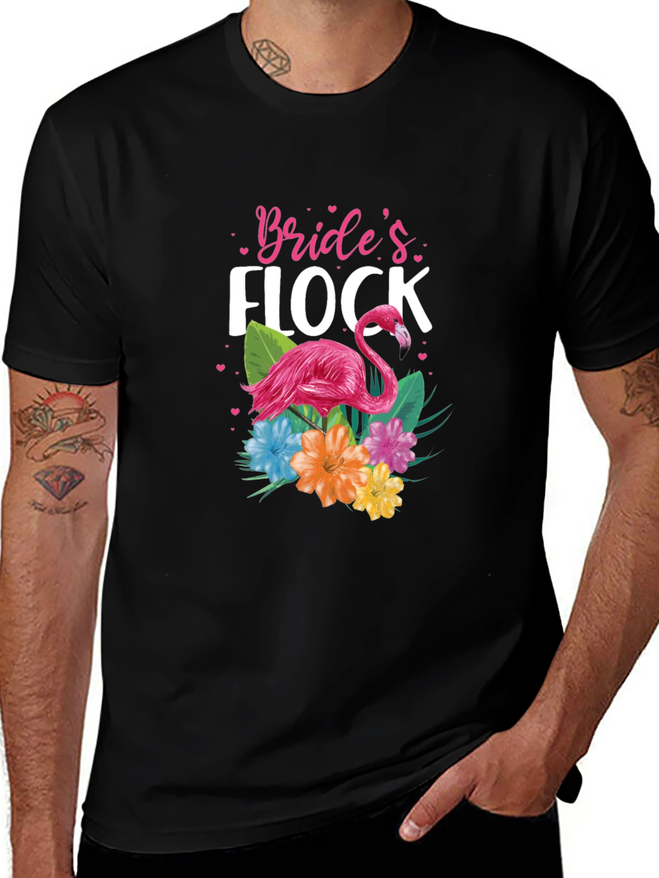 Brides Flock Flamingo T-Shirt