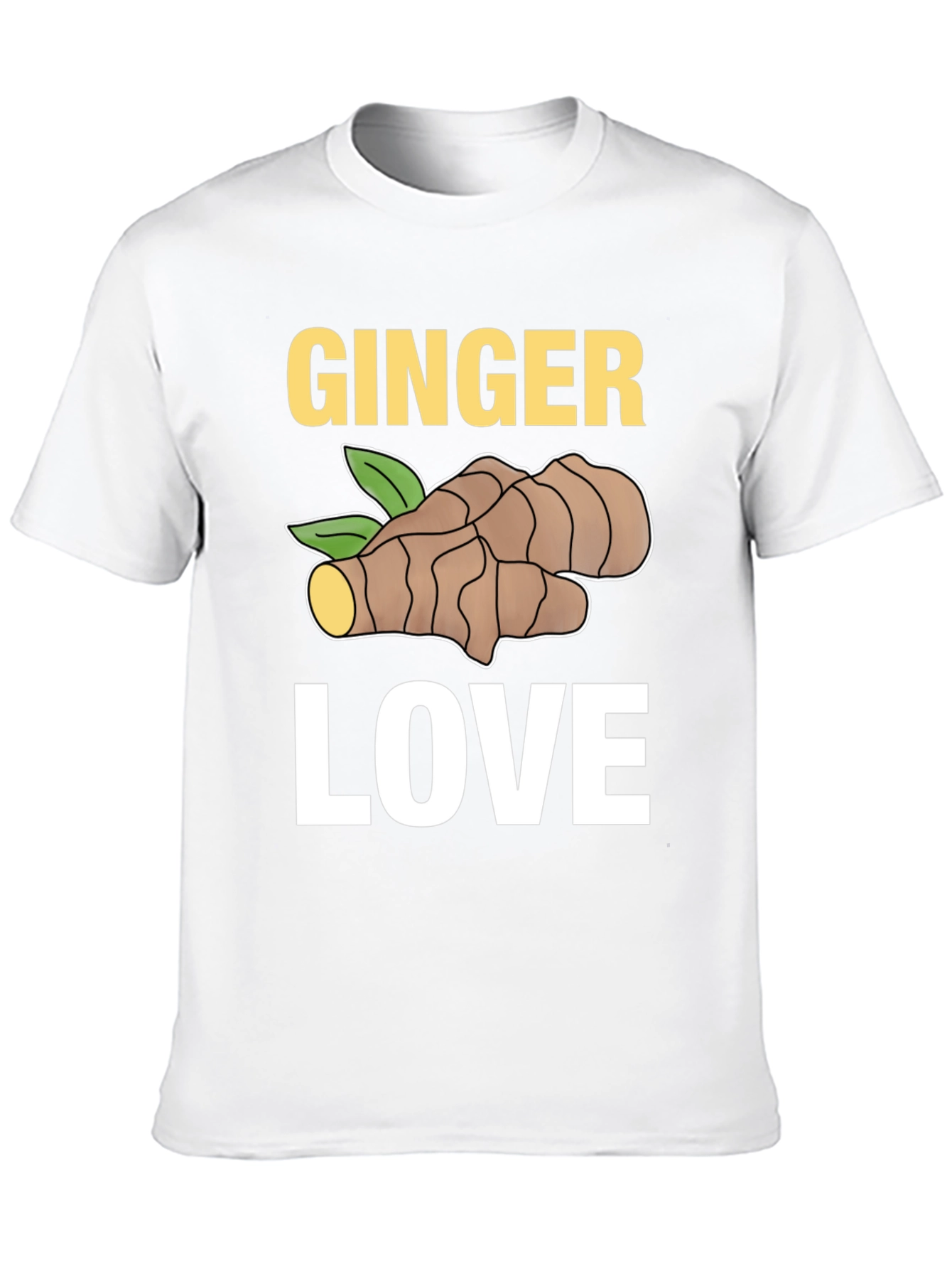 Ginger Love Graphic Tee - Black
