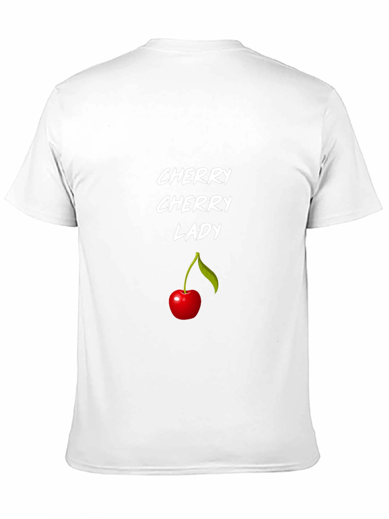 Cherry Lady Black T-Shirt