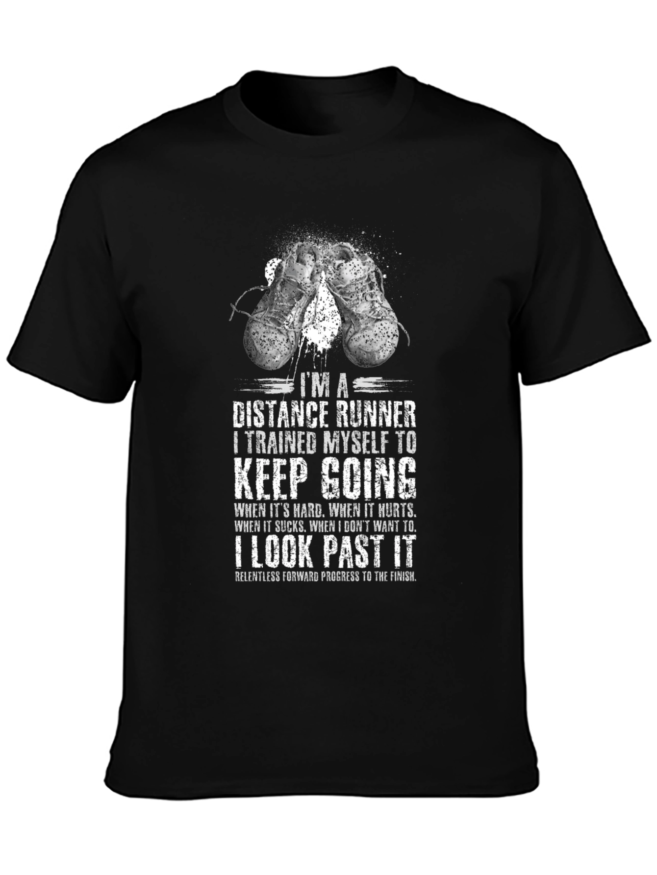Distance Runner T-Shirt - Keep Going