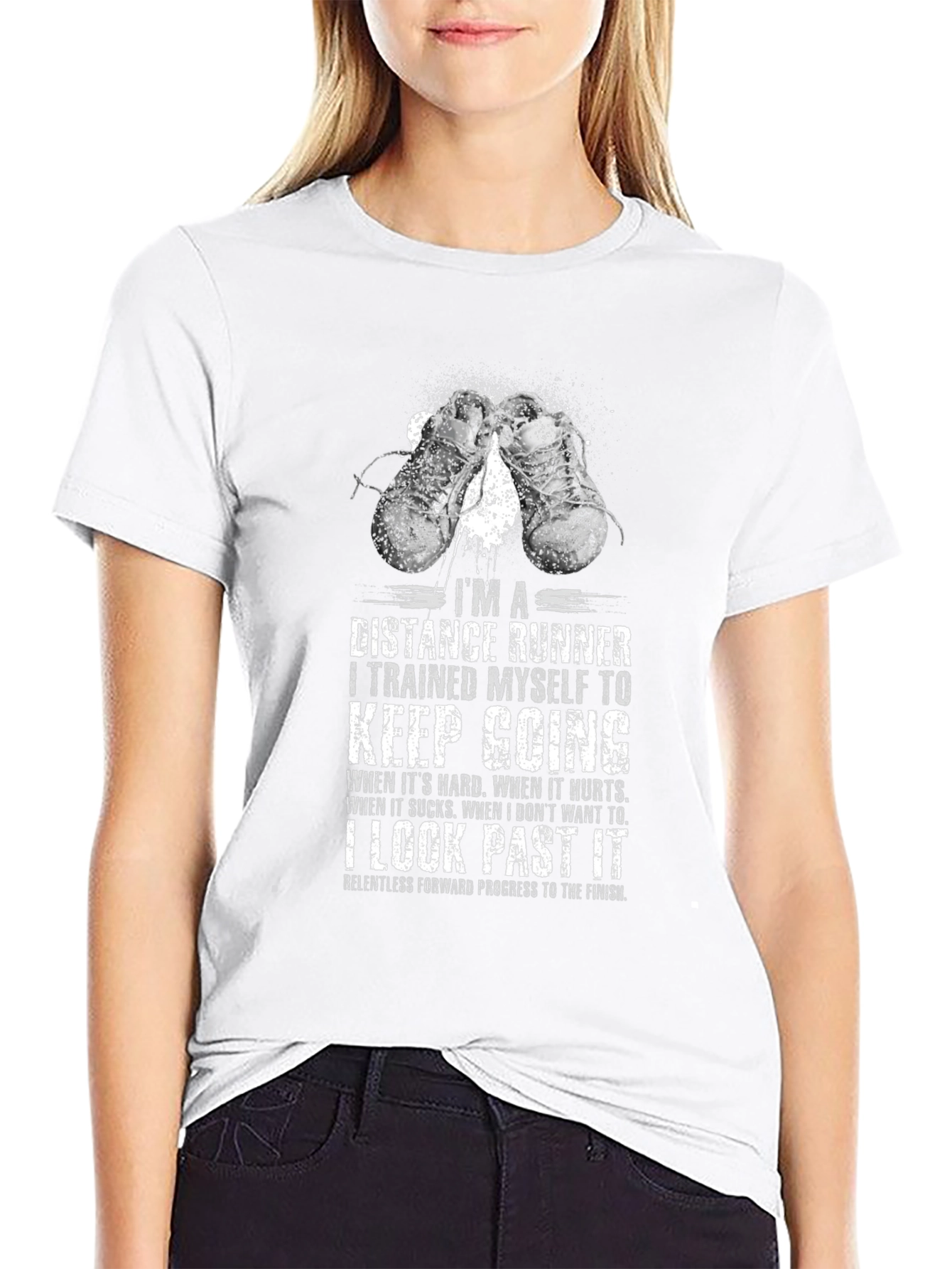 Distance Runner T-Shirt - Keep Going