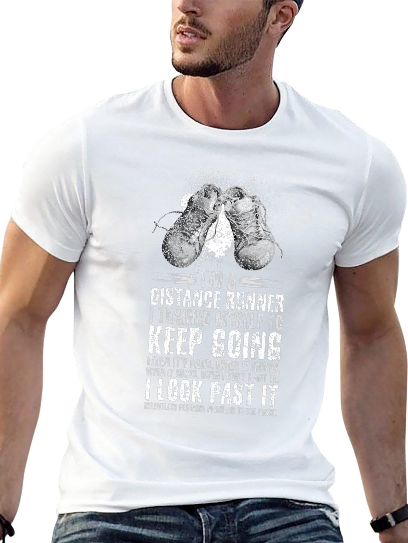 Distance Runner T-Shirt - Keep Going