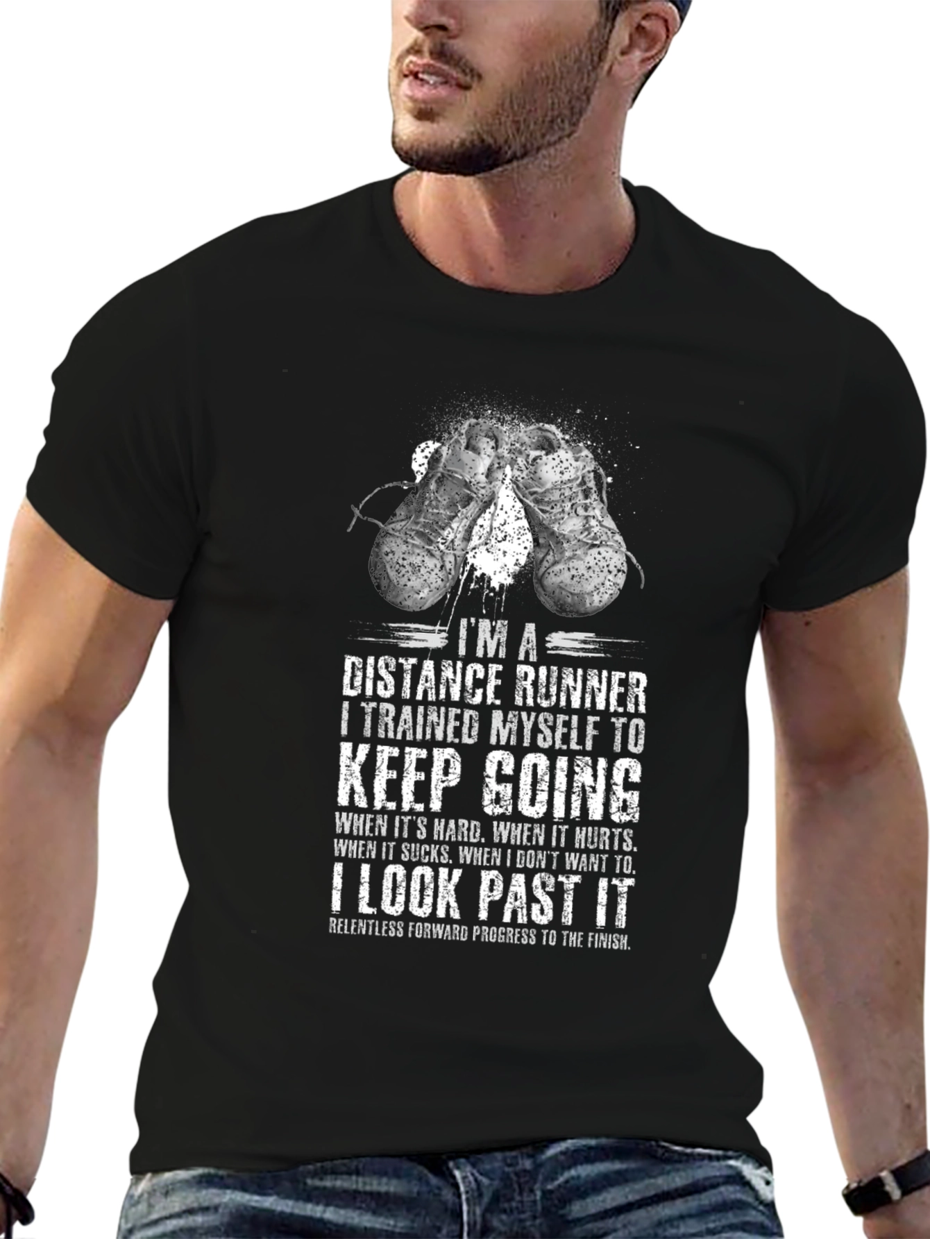 Distance Runner T-Shirt - Keep Going