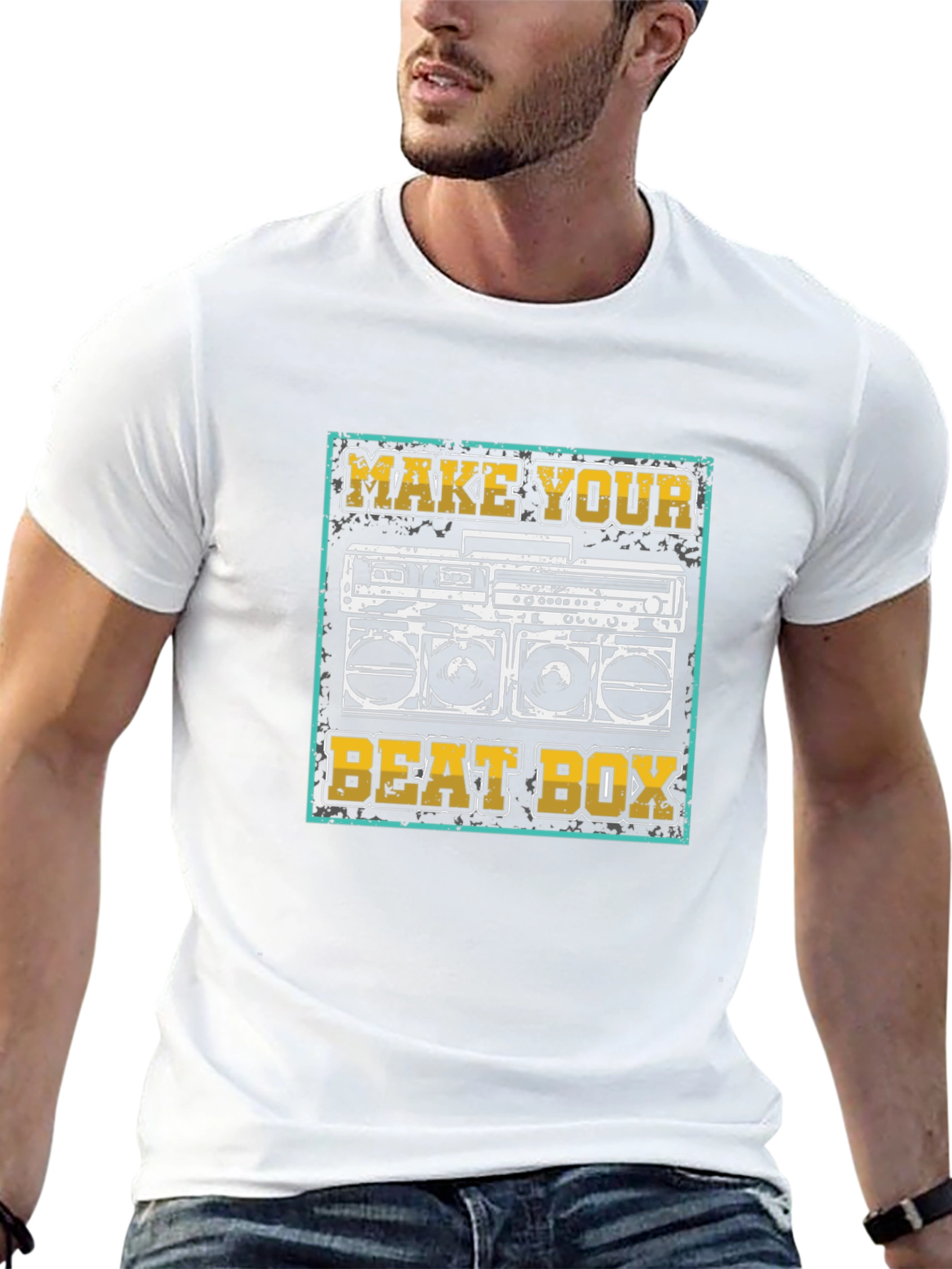 Make Your Beat Box Black T-Shirt