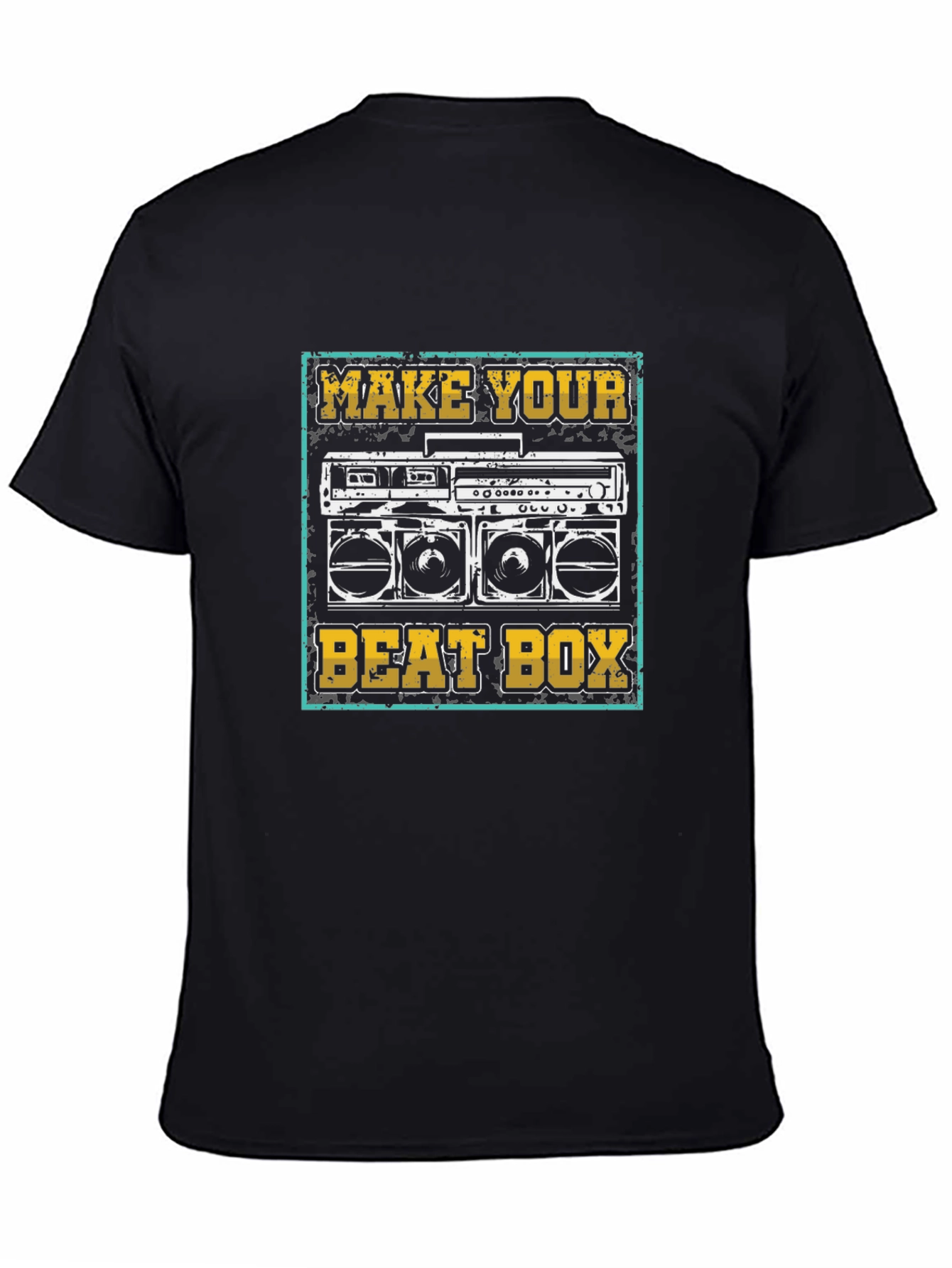 Make Your Beat Box Black T-Shirt