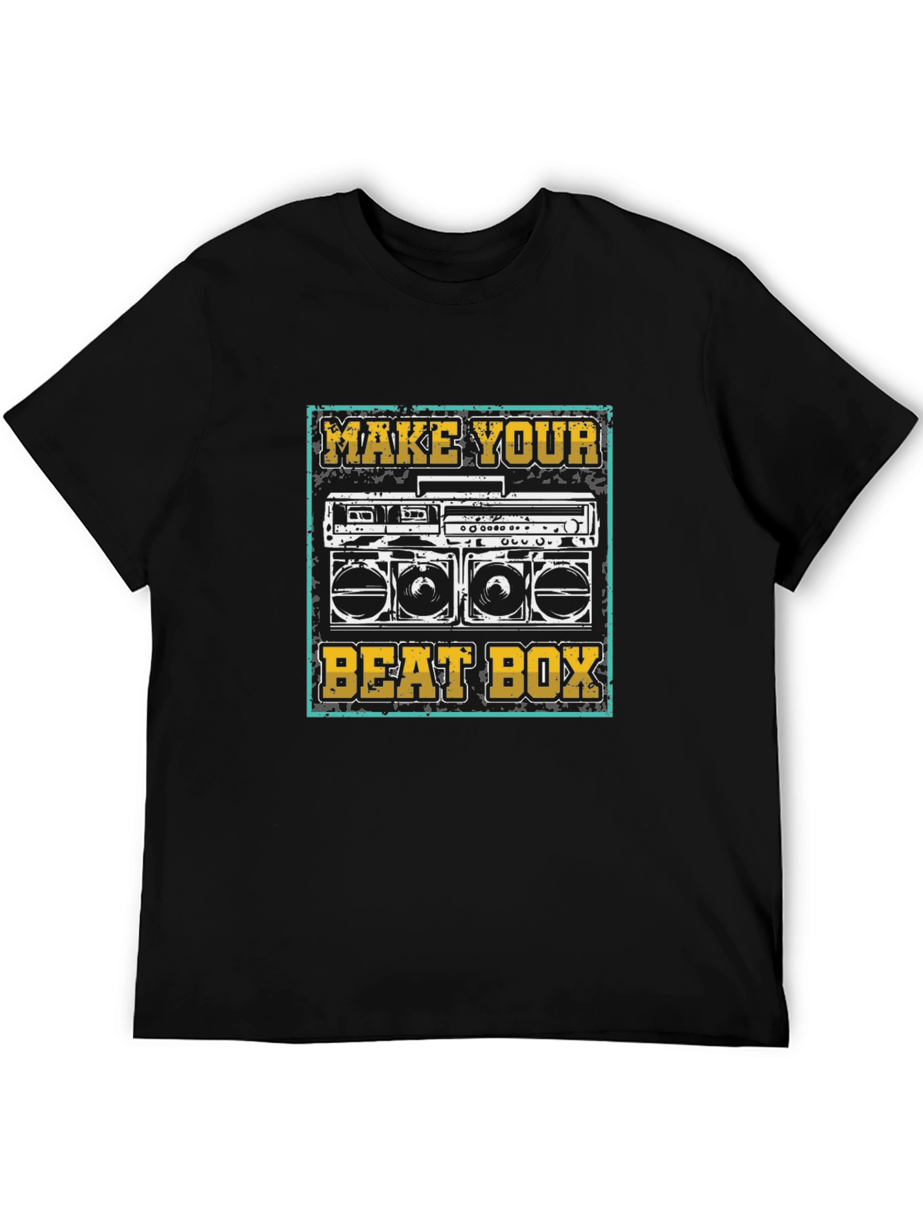 Make Your Beat Box Black T-Shirt