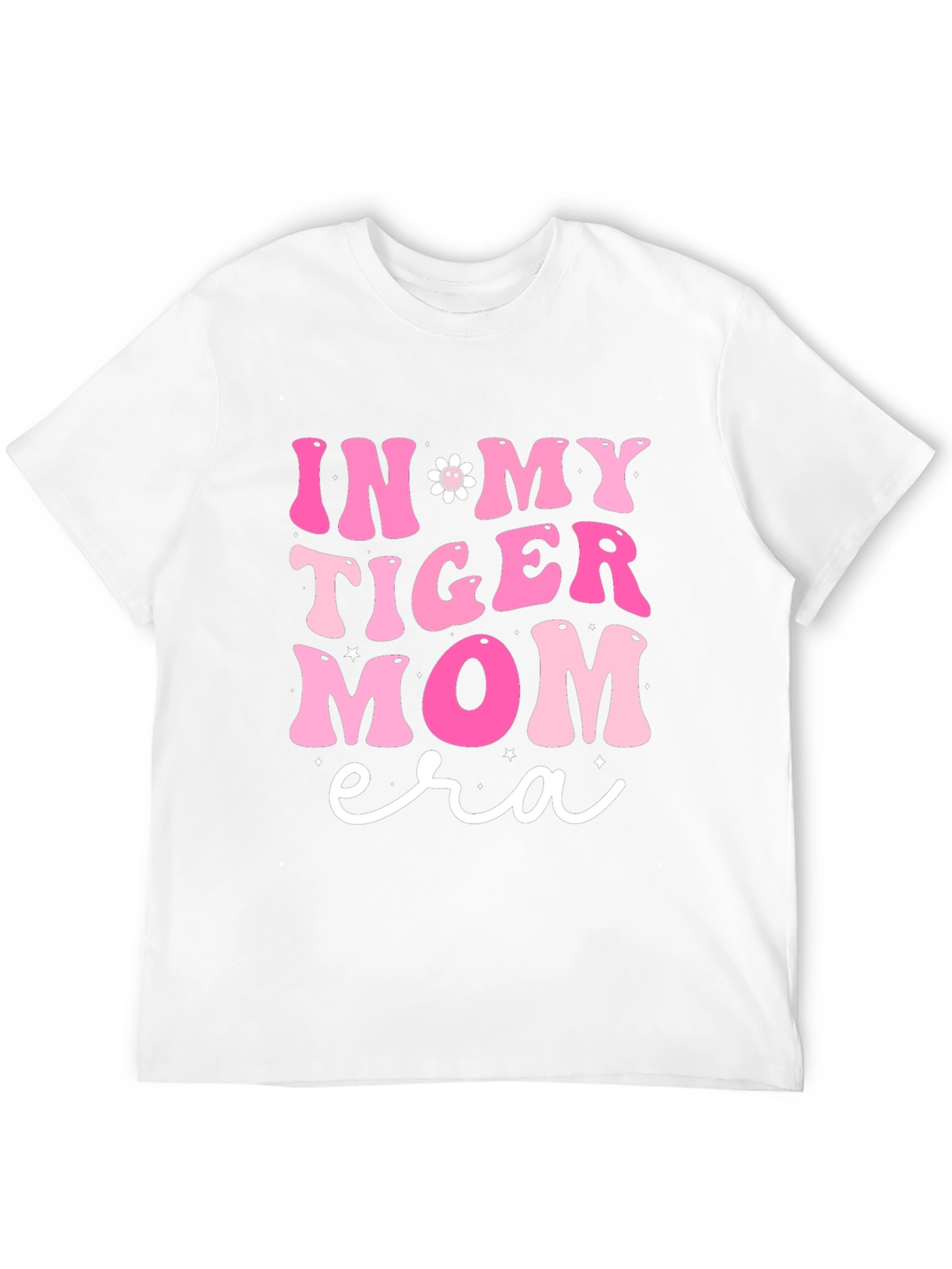 In My Tiger Mom Era Black Cotton T-Shirt