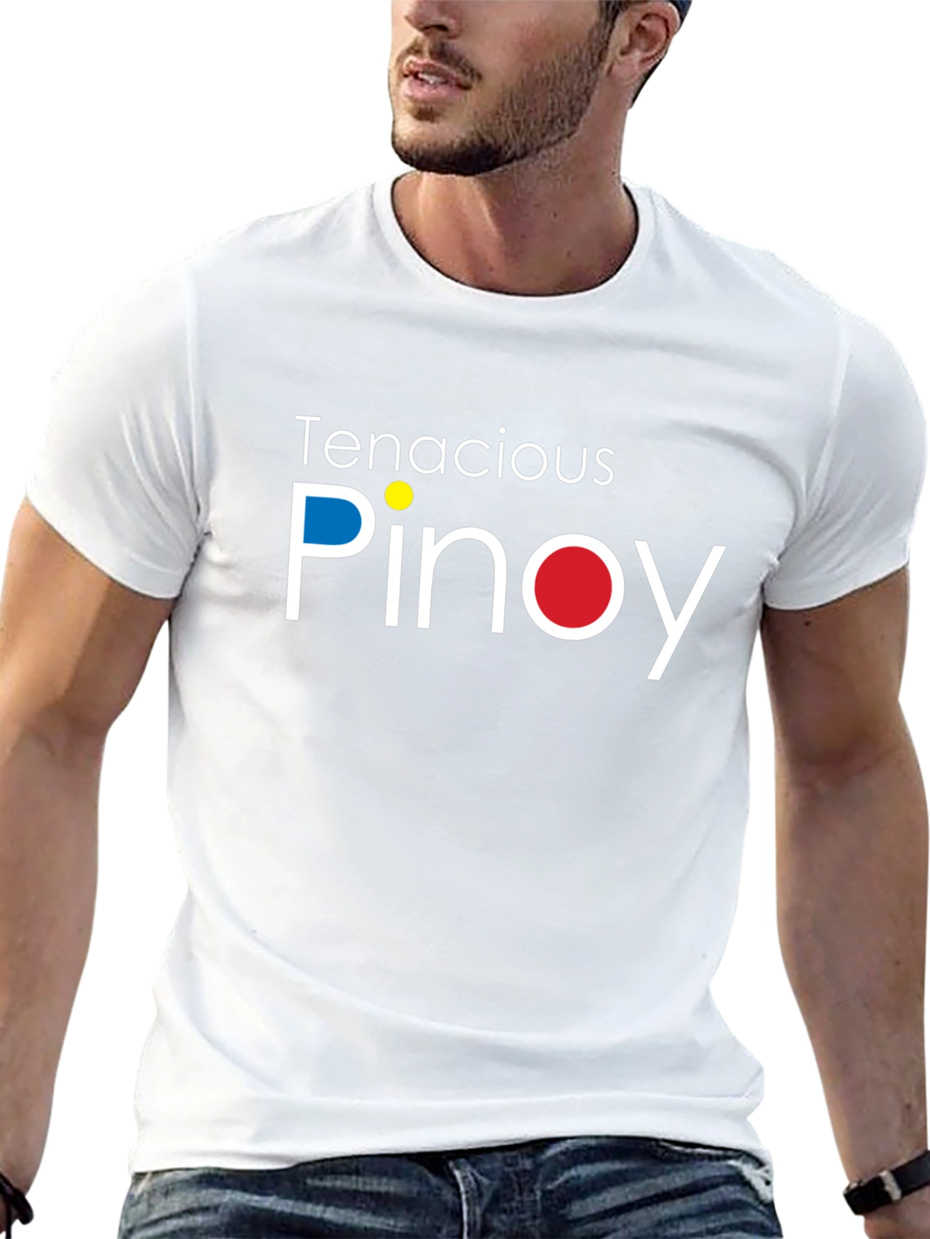 Tenacious Pinoy Crew Neck T-Shirt