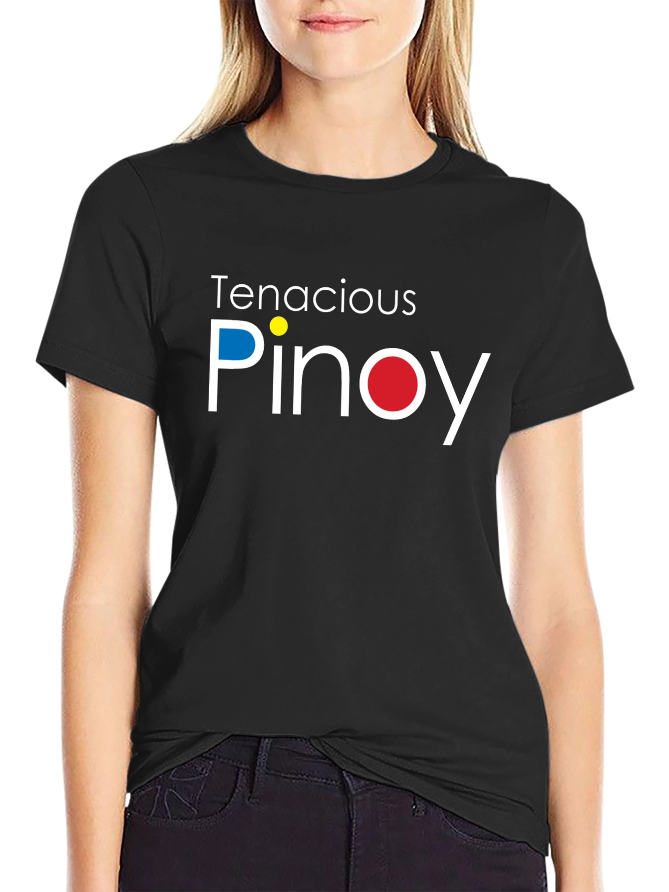 Tenacious Pinoy Crew Neck T-Shirt