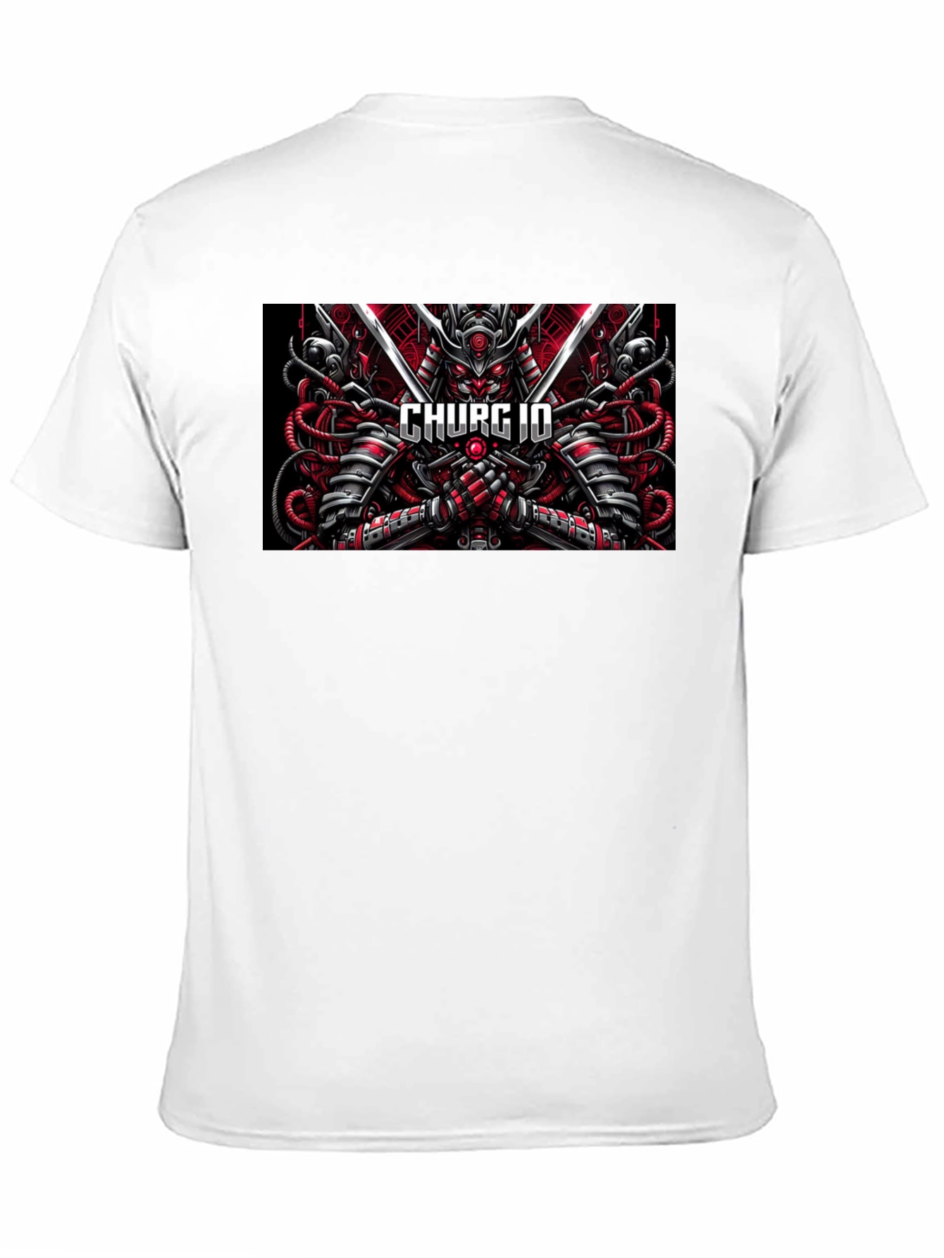 Cyberpunk Samurai T-Shirt - CHURG ID Design