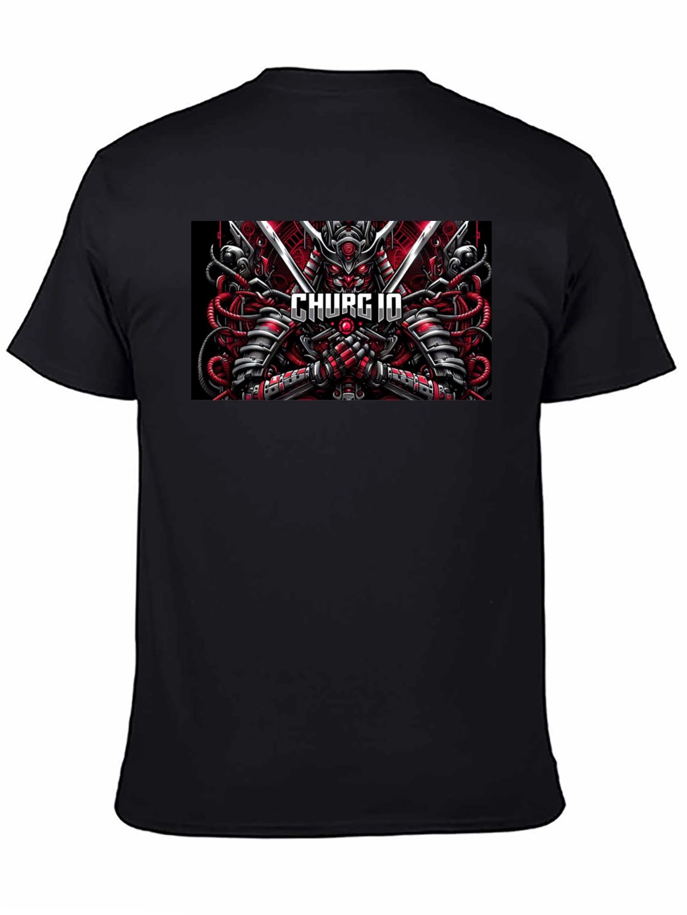 Cyberpunk Samurai T-Shirt - CHURG ID Design