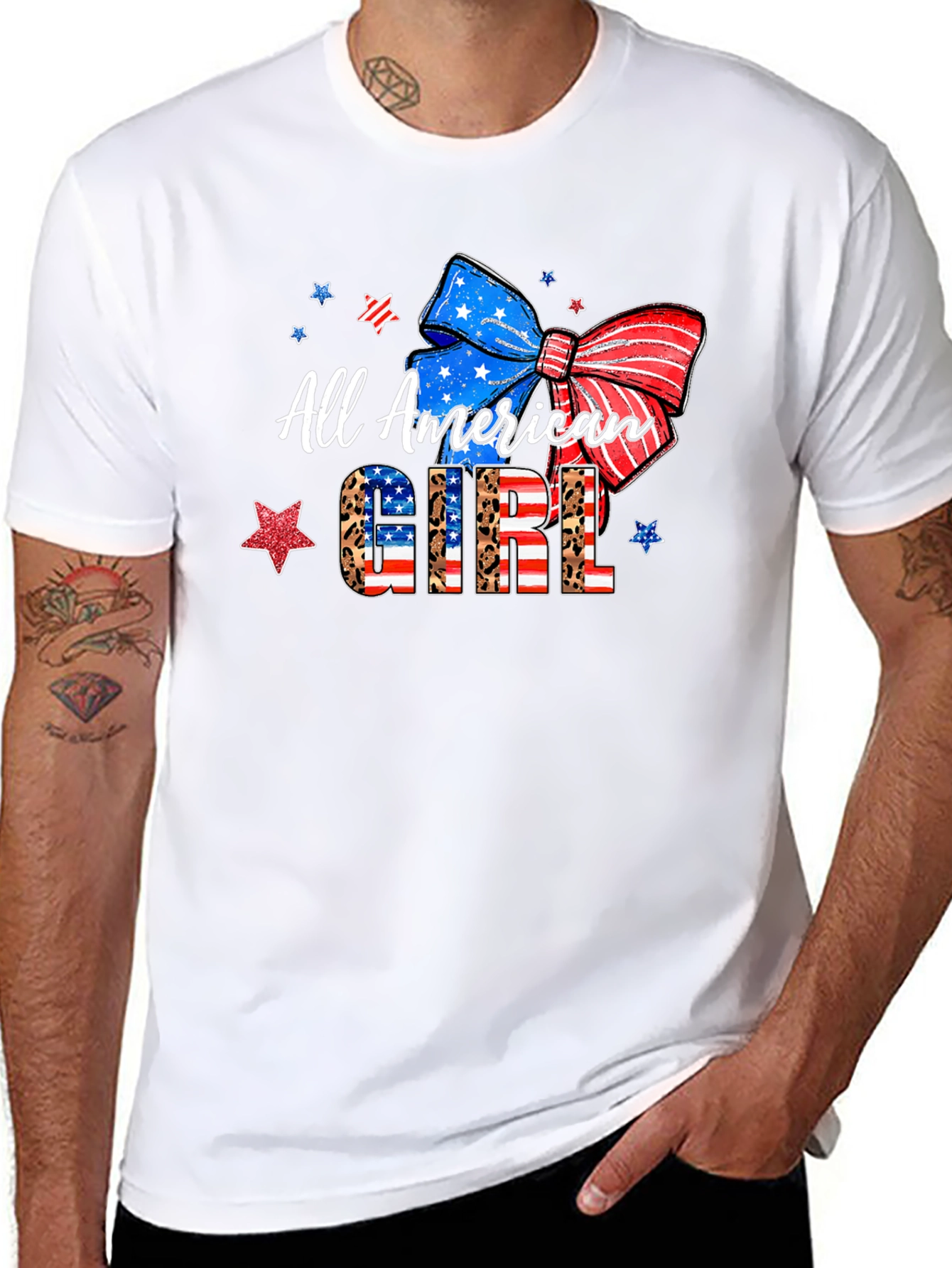 All American Girl Graphic Tee