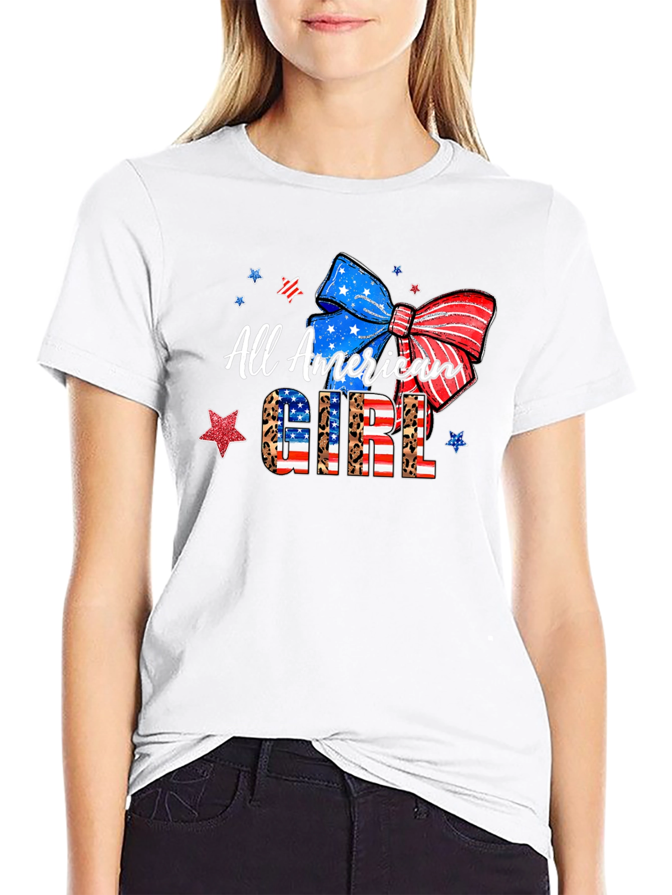 All American Girl Graphic Tee