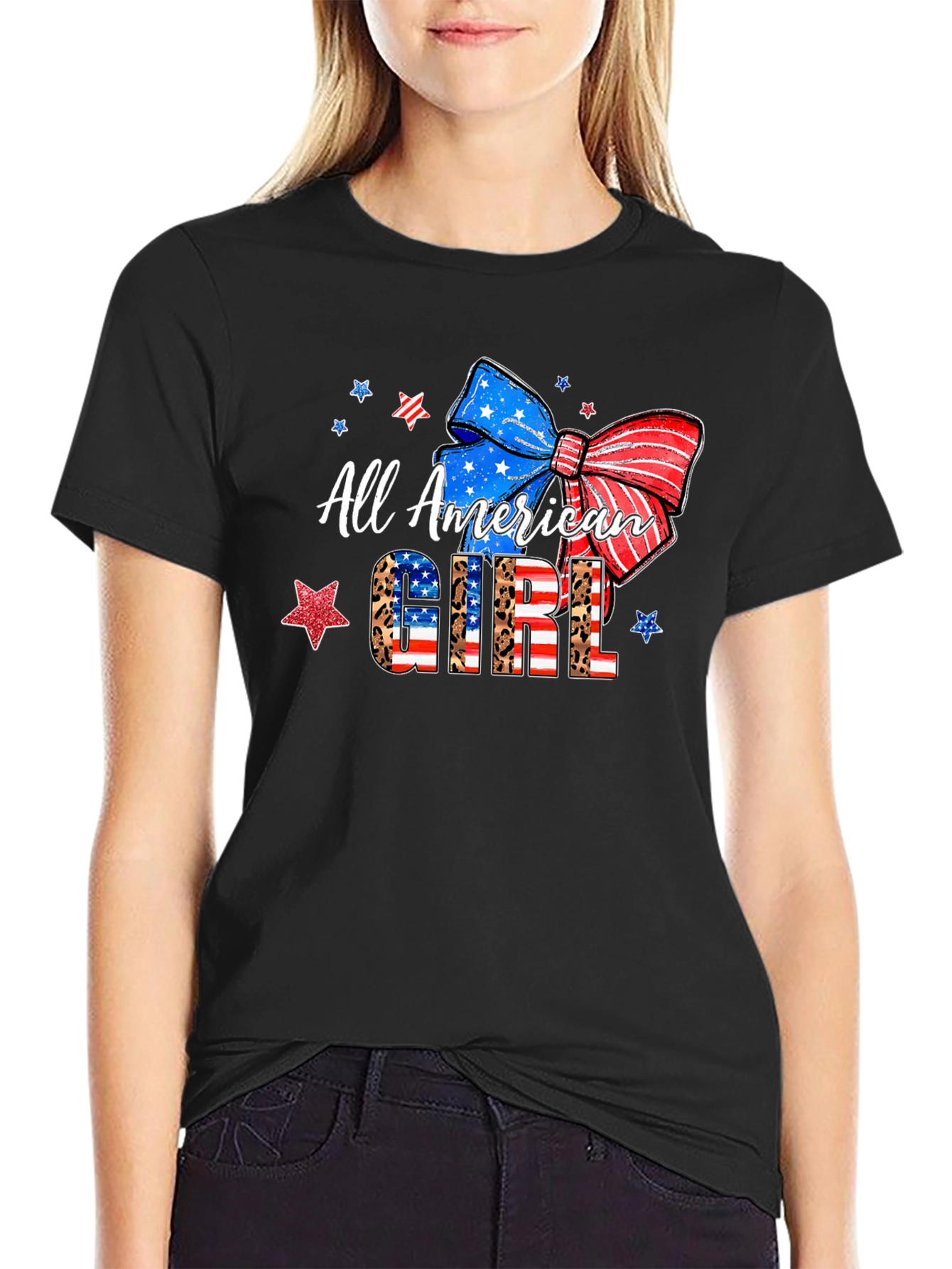 All American Girl Graphic Tee