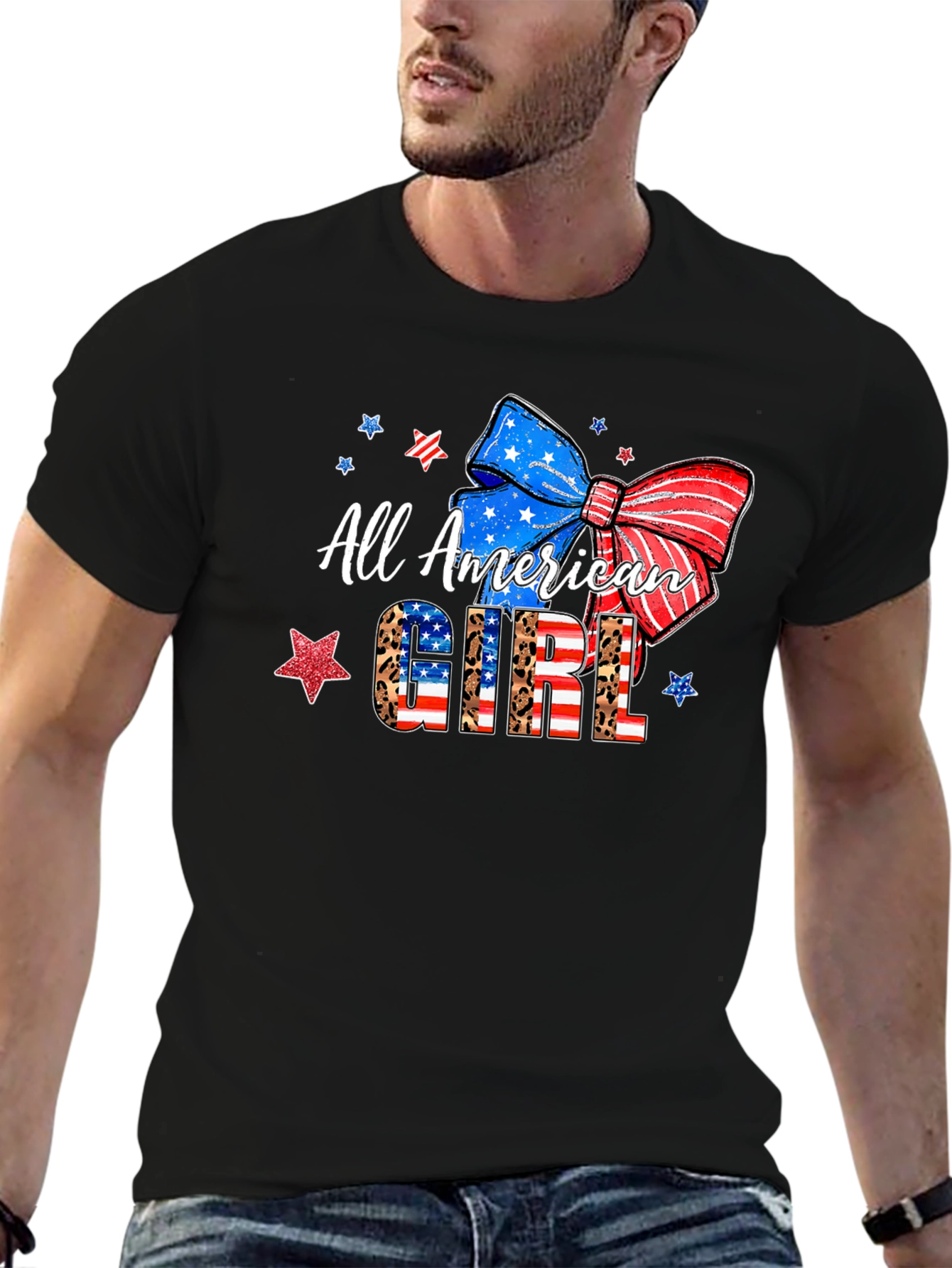 All American Girl Graphic Tee
