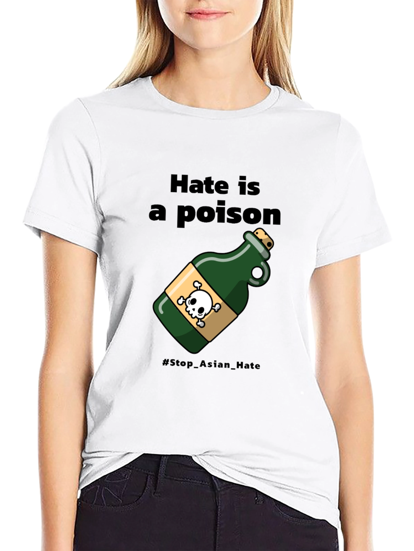 Hate Is a Poison T-Shirt - Stop Asian Hate