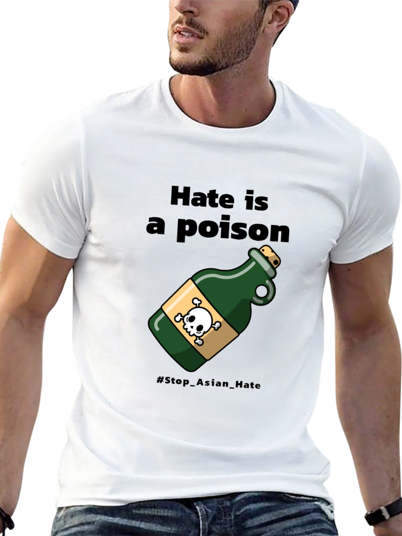 Hate Is a Poison T-Shirt - Stop Asian Hate