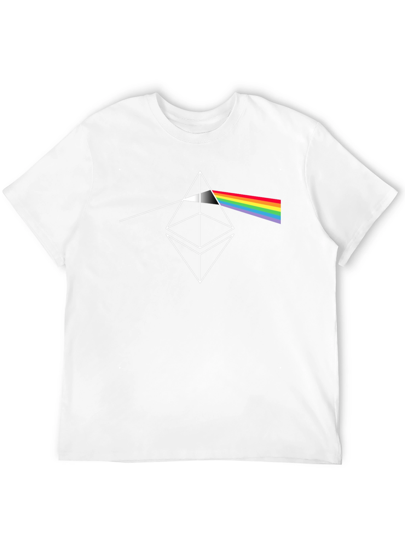 Ethereum Prism Black T-Shirt