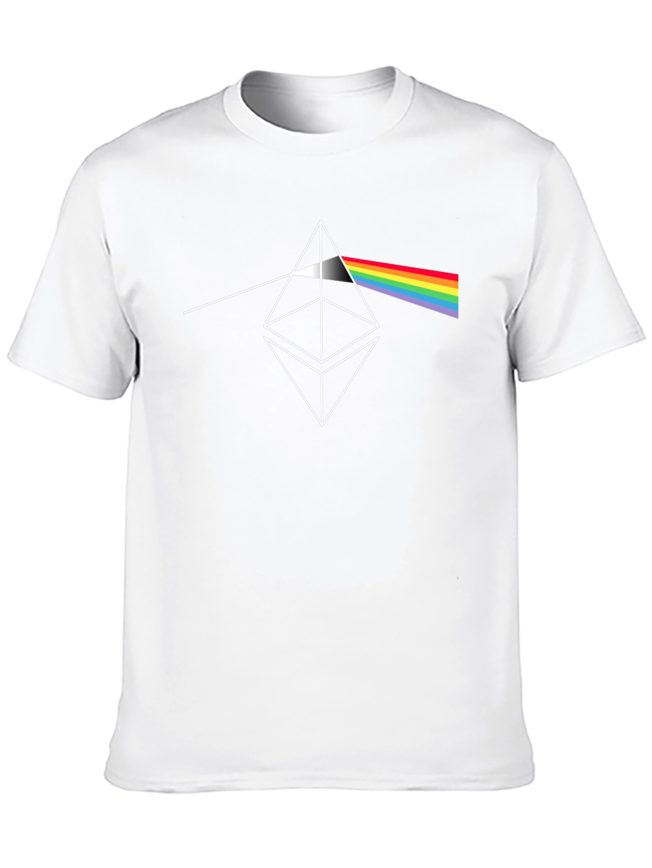 Ethereum Prism Black T-Shirt