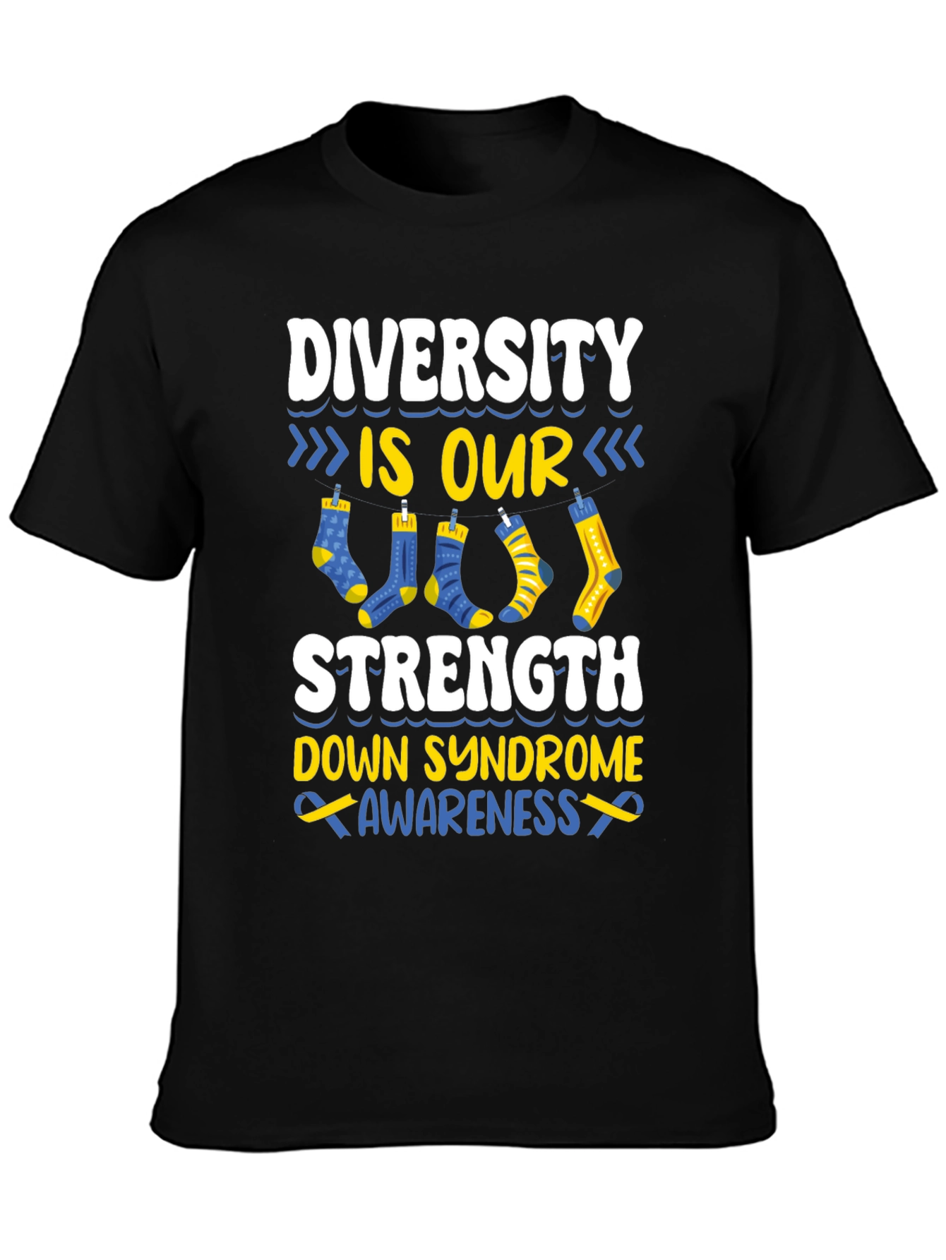 Diversity Is Our Strength Down Syndrome Awareness T-Shirt