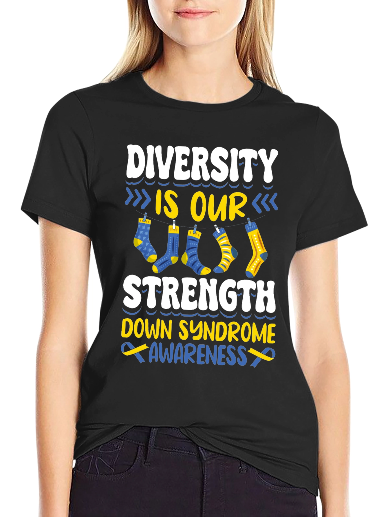 Diversity Is Our Strength Down Syndrome Awareness T-Shirt