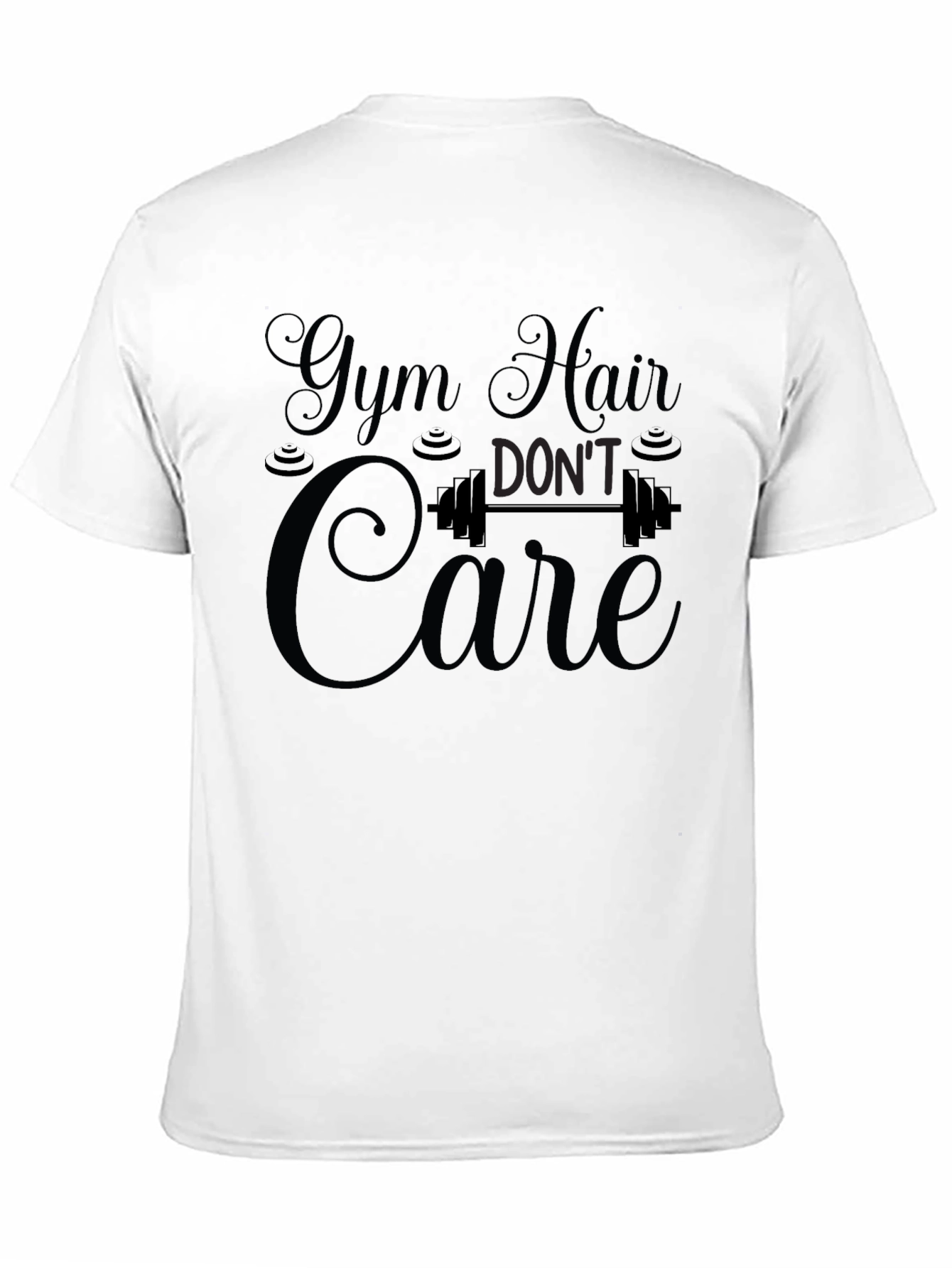 Gym Hair Dont Care Graphic Tee